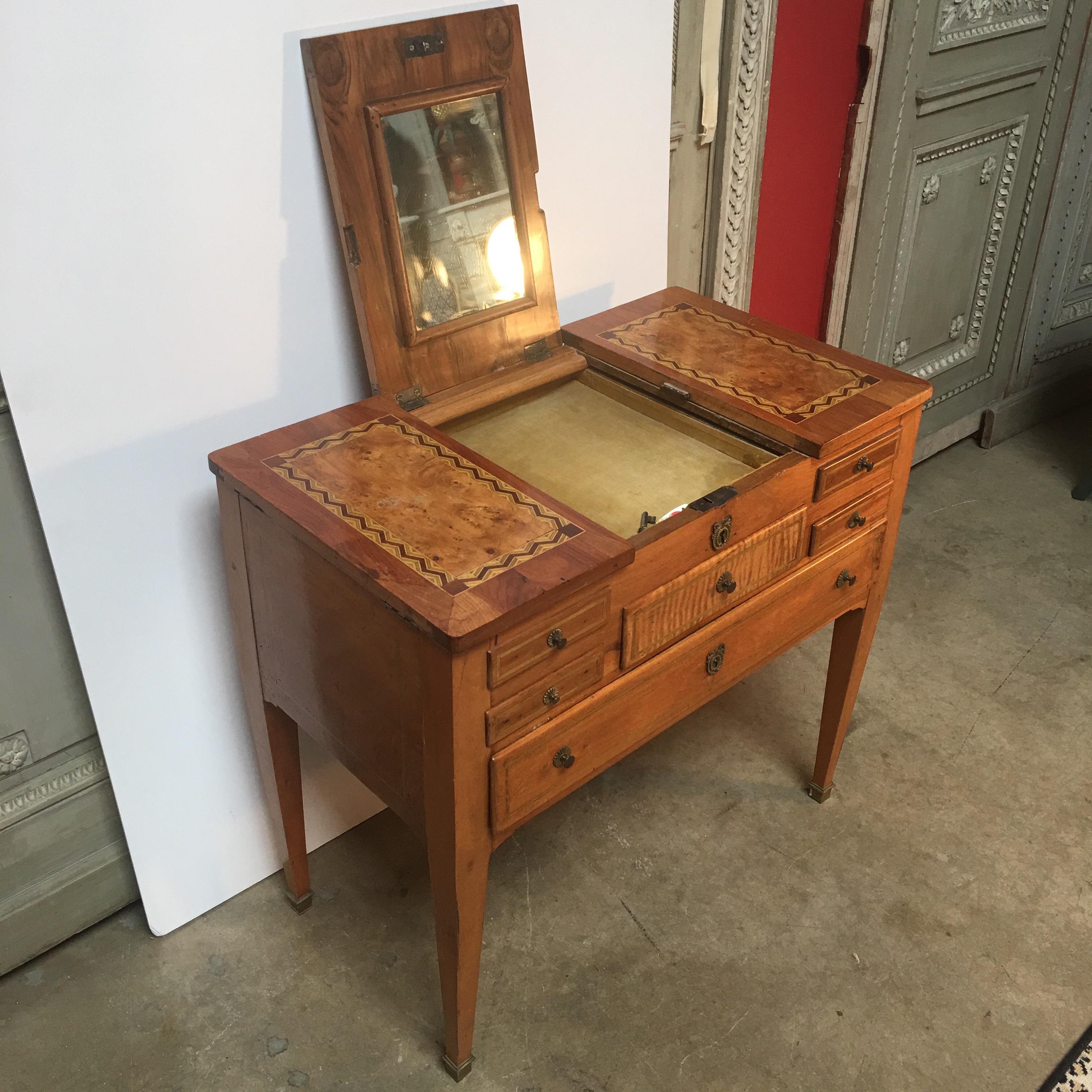 18th Century Louis XVI Dressing Table, Coiffeuse 2