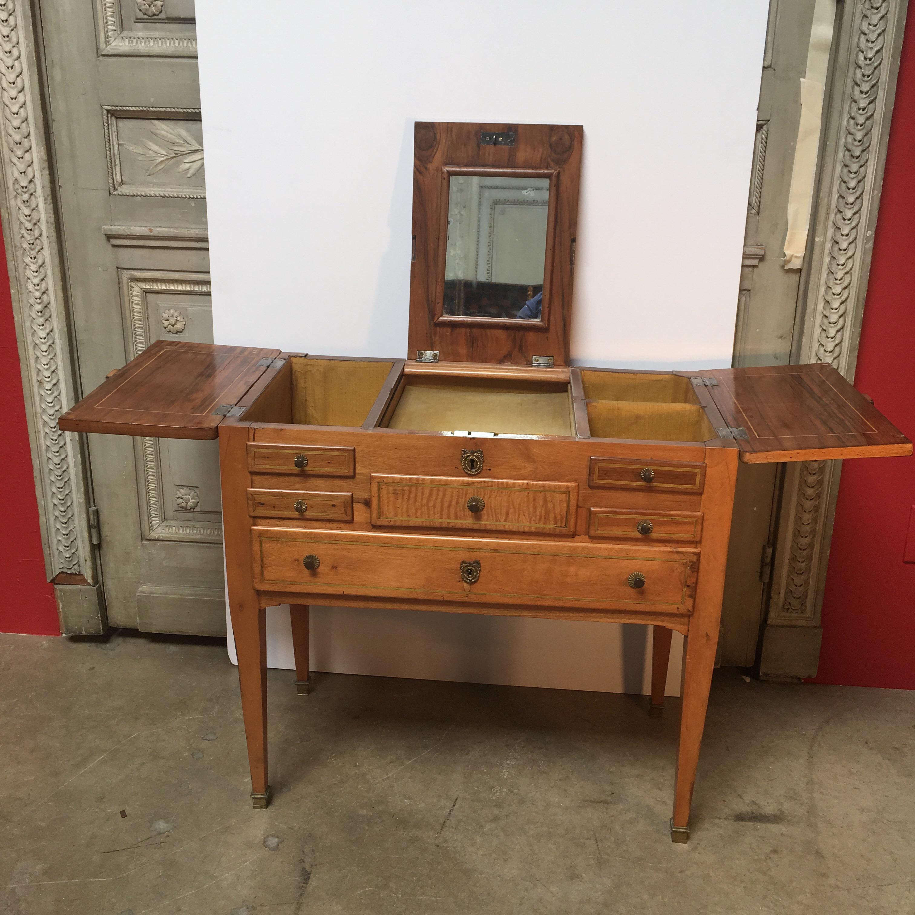 18th Century Louis XVI Dressing Table, Coiffeuse 6