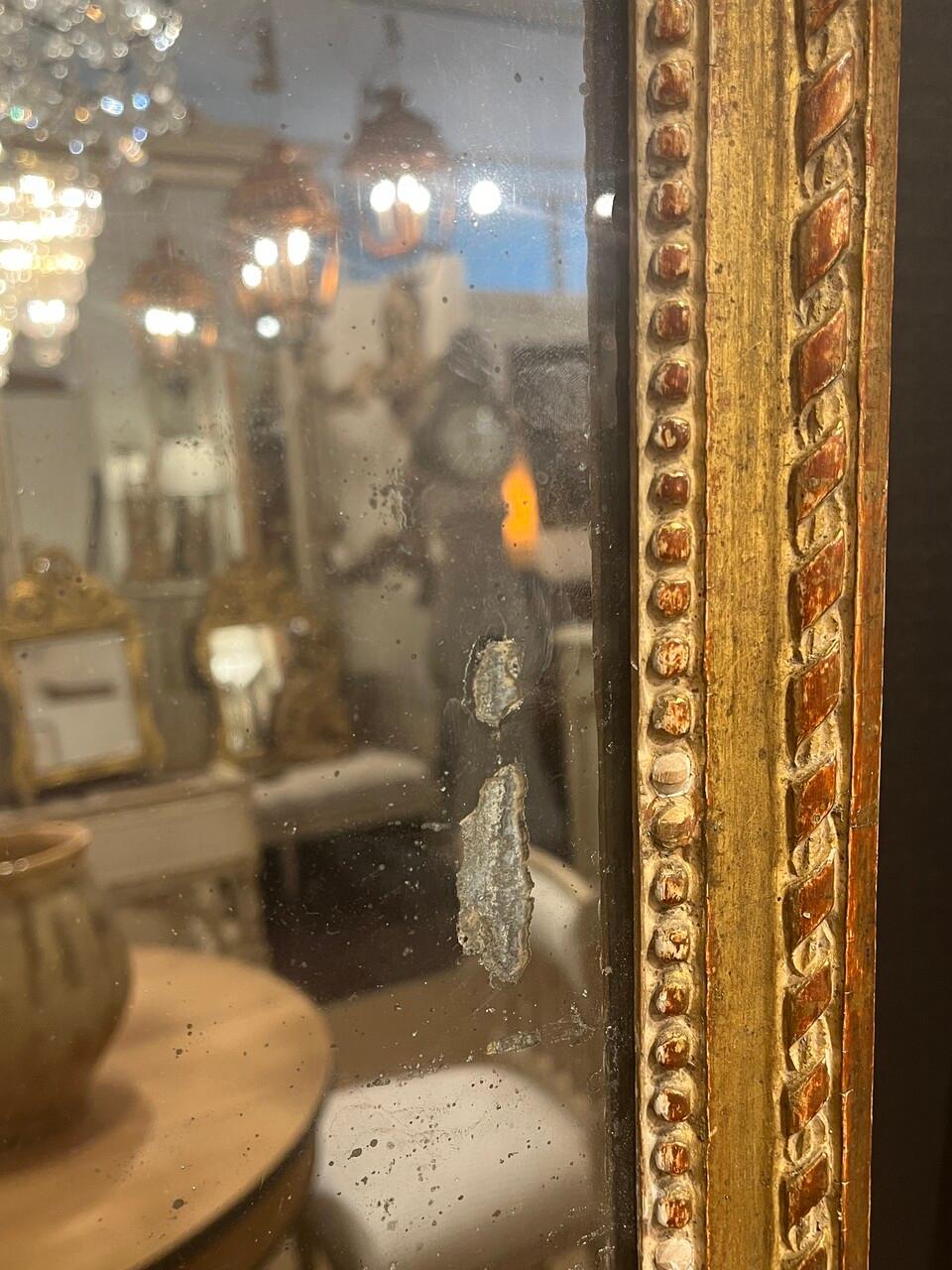 XVIIIe siècle et antérieur XVIIIe siècle Louis XVI  Miroir de mariage français en vente