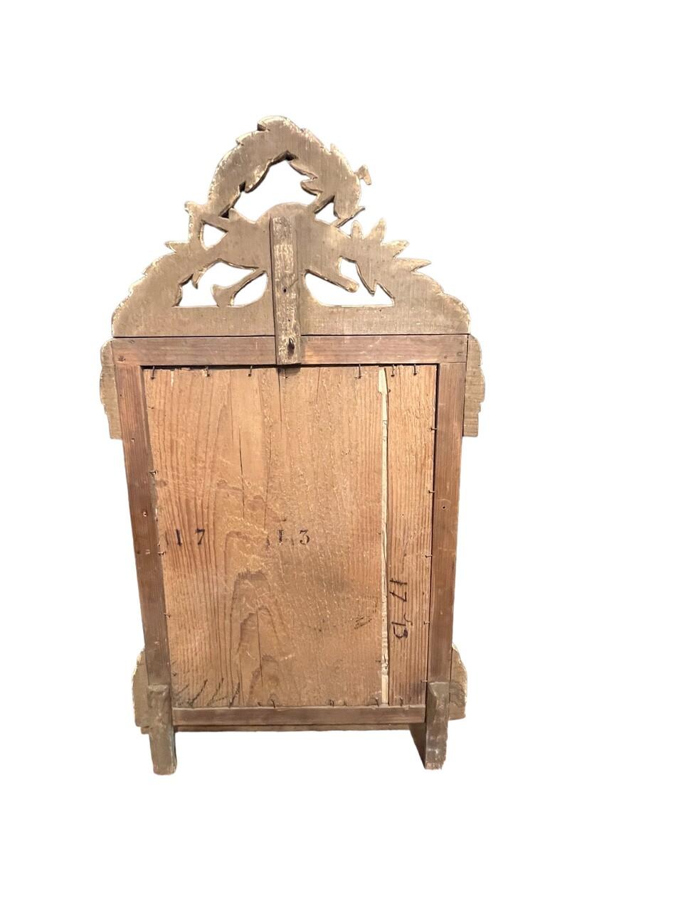 XVIIIe siècle Louis XVI  Miroir de mariage français en vente 2