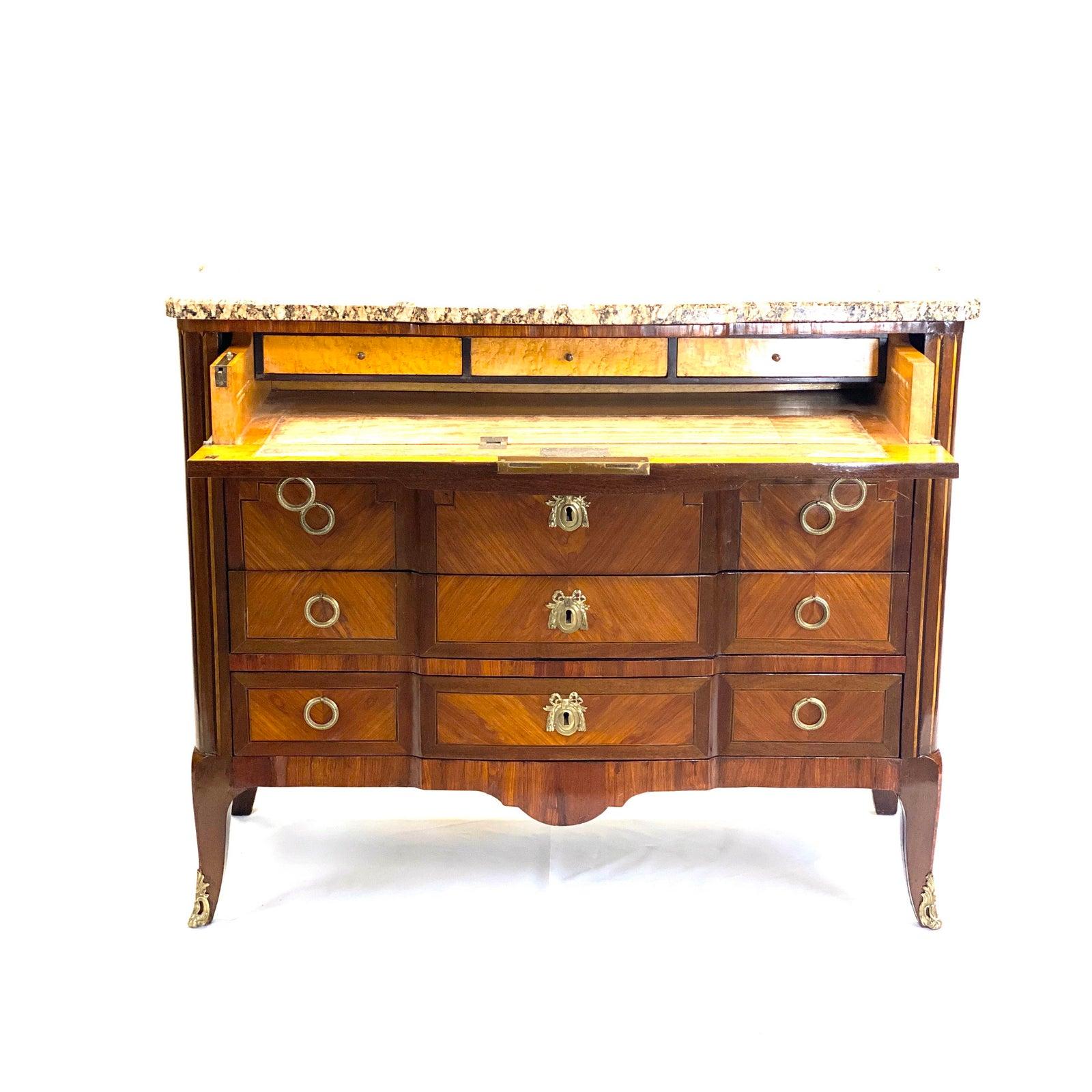 French 18th Century Louis XVI Gentleman Commode For Sale
