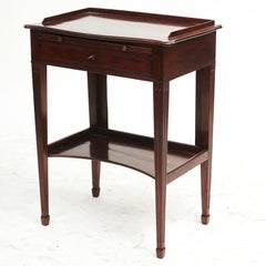 18th Century Louis XVI Mahogany Lady's Writing Table /  Dressing Table