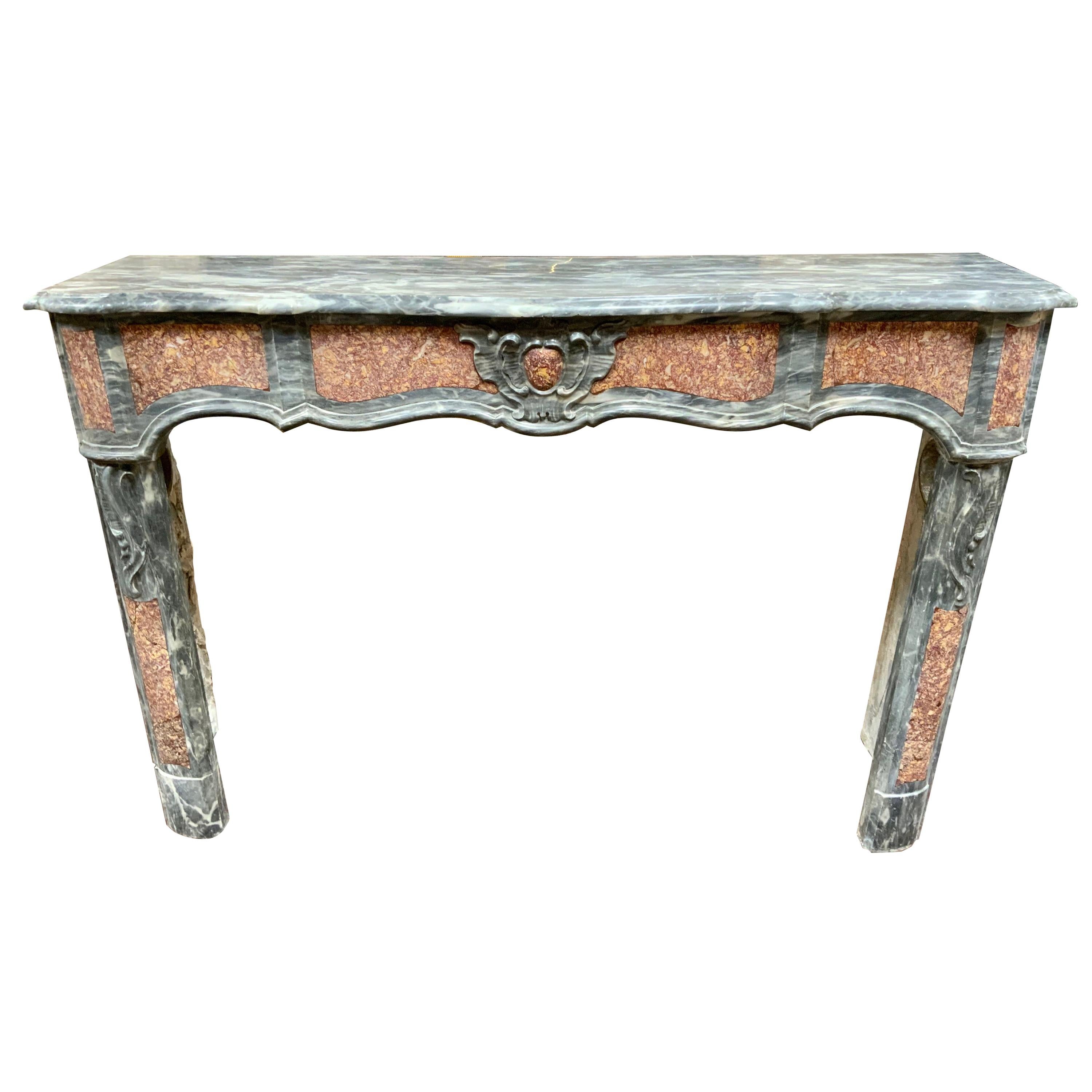 18th Century Louis XVI mantel from France For Sale