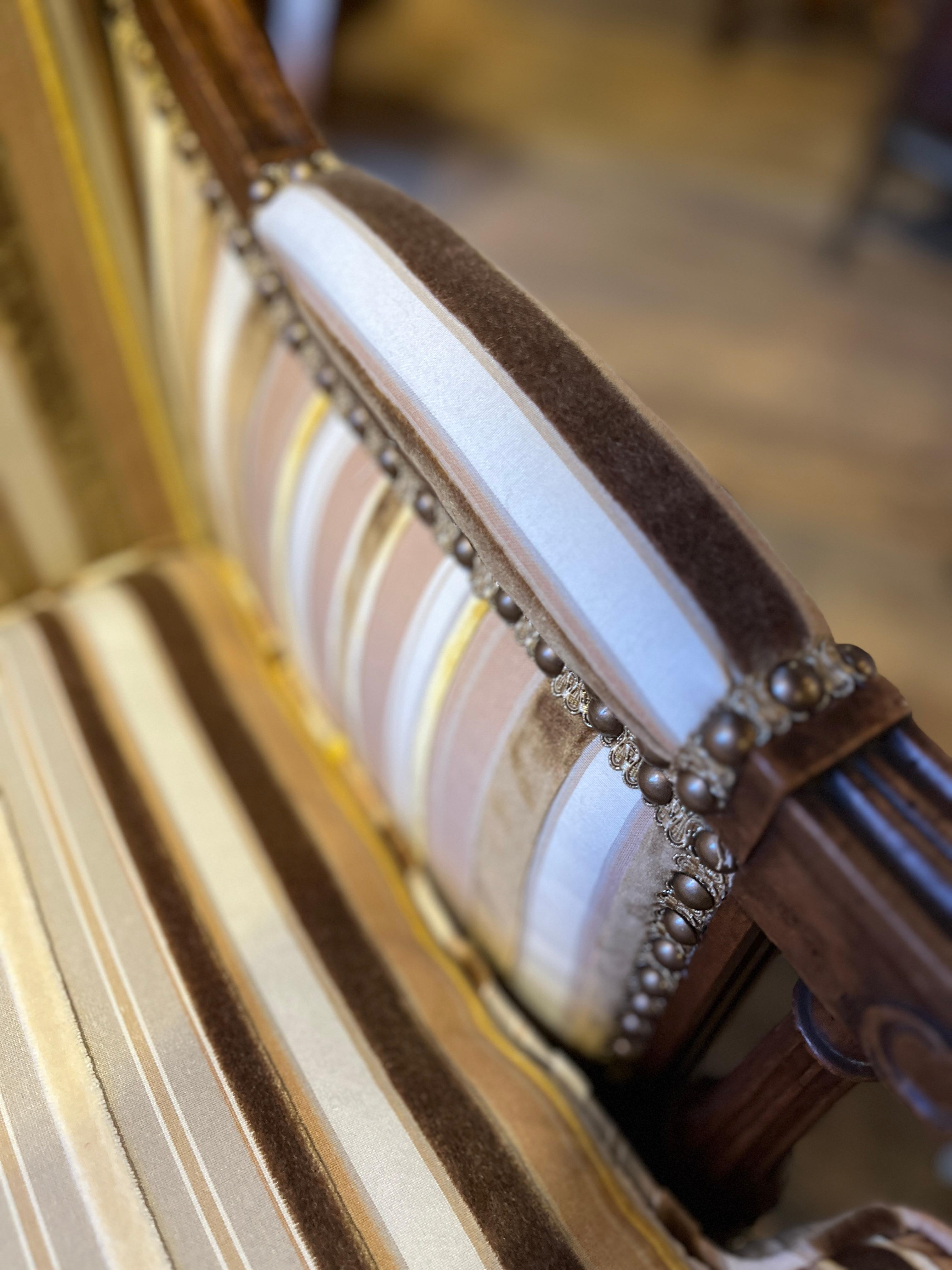 Sillón marqués Luis XVI del siglo XVIII en Bueno estado para la venta en Scottsdale, AZ