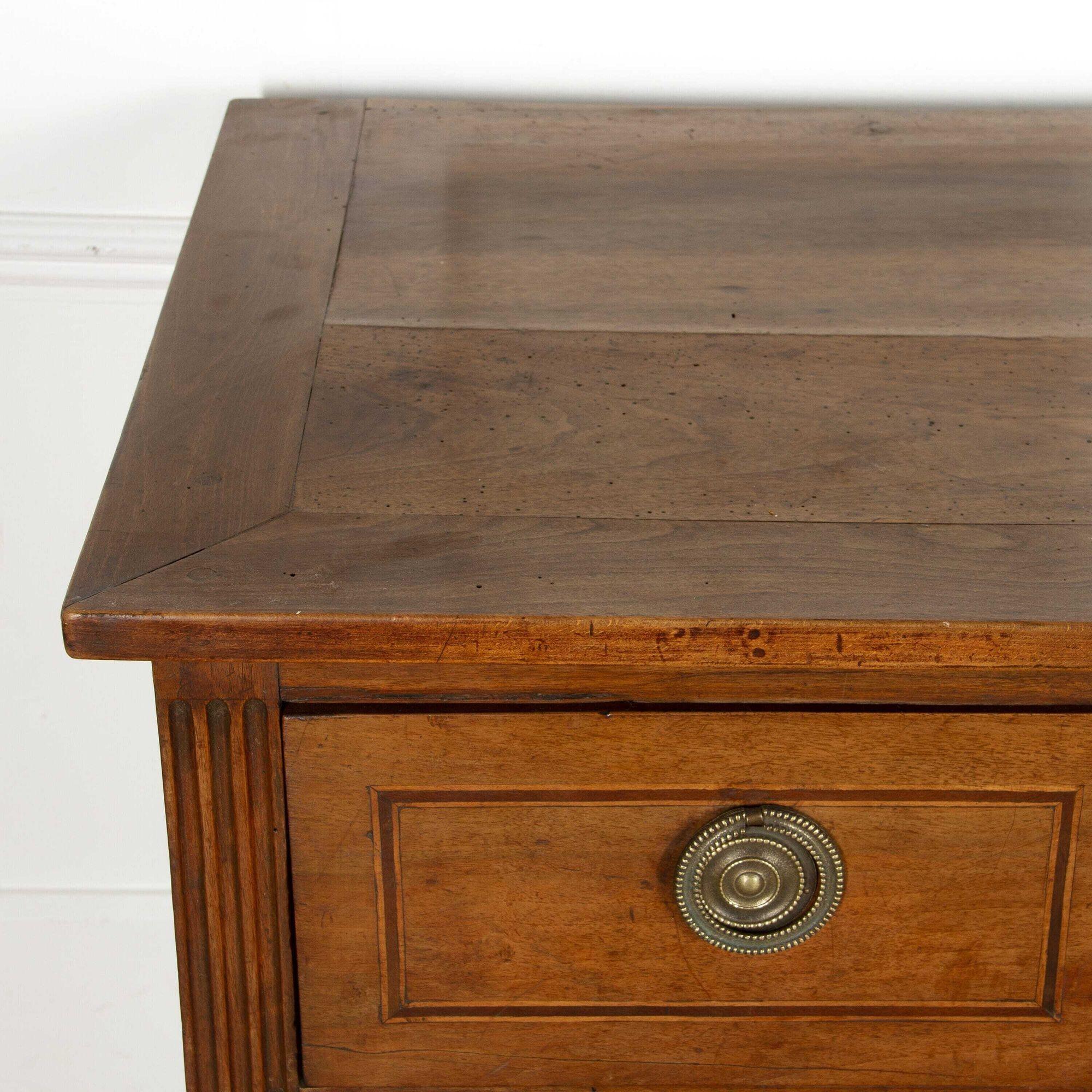 18th Century and Earlier 18th Century Louis XVI Parquetry Commode For Sale