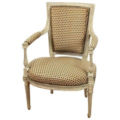 Used 18th Century Louis XVI Period Armchair, circa 1780, ex-Dalva Brothers