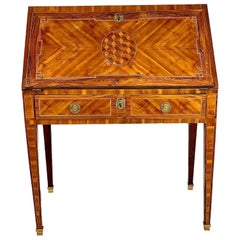 18th Century Louis XVI Period Desk or 'Bureau à Dos D'âne'
