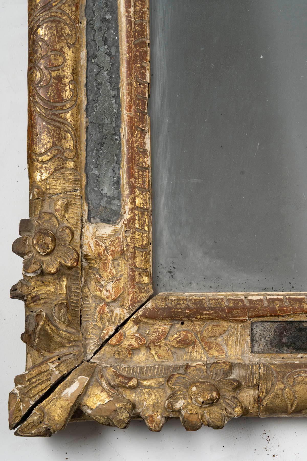 Louis-XVI-Spiegel aus dem 18. Jahrhundert. (Louis XVI.) im Angebot