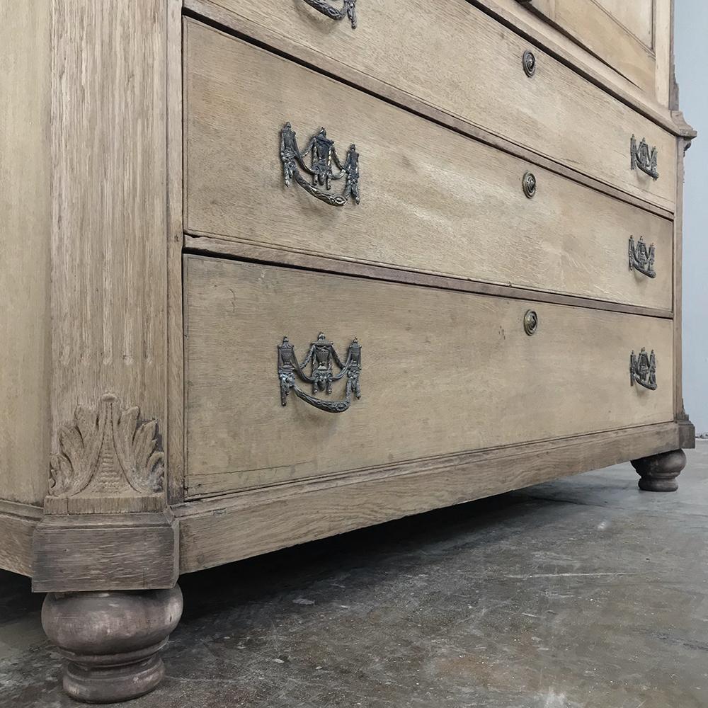 18th Century Louis XVI Period Stripped Dutch Wardrobe 5