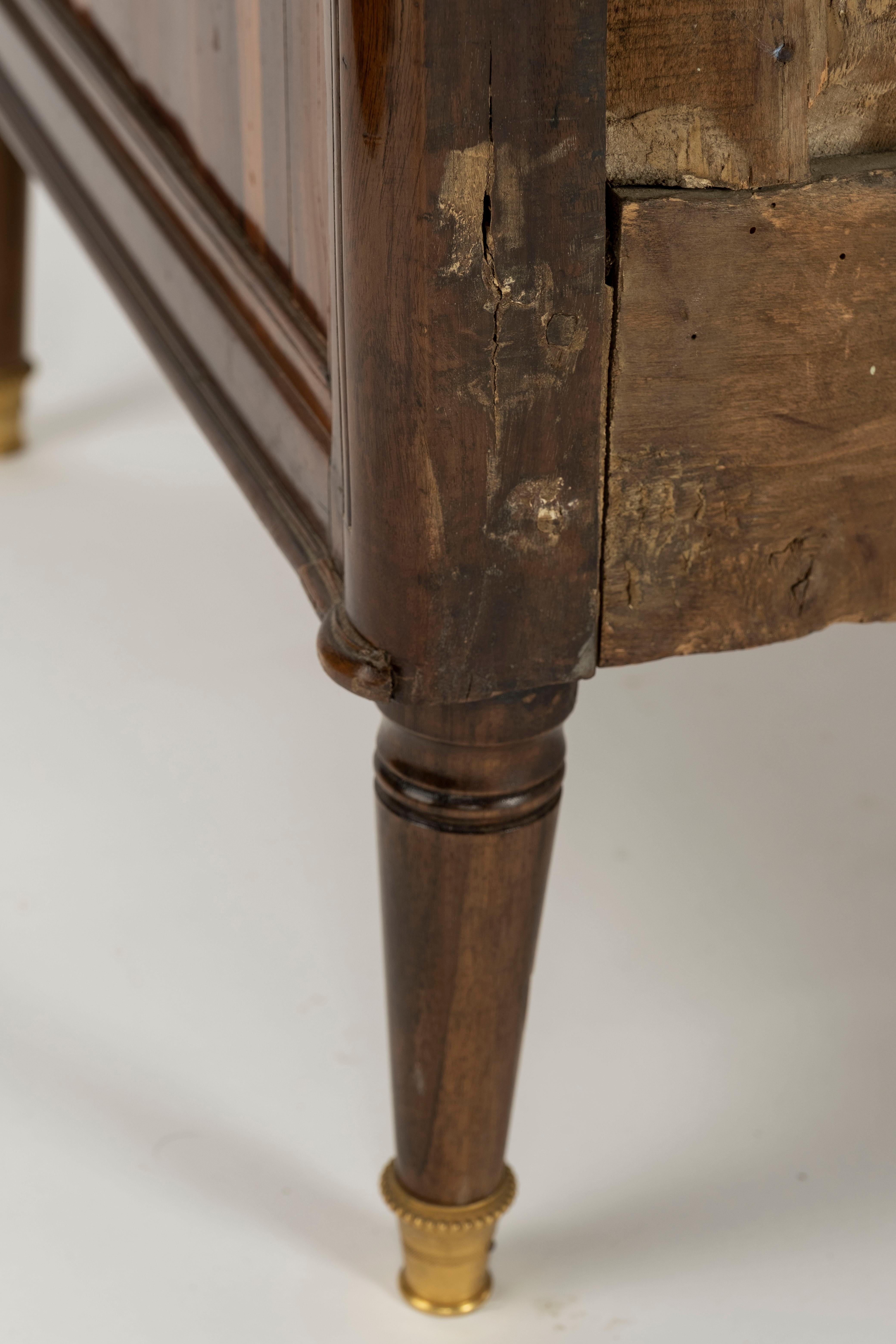 18th Century Louis XVI Rosewood Commode For Sale 13