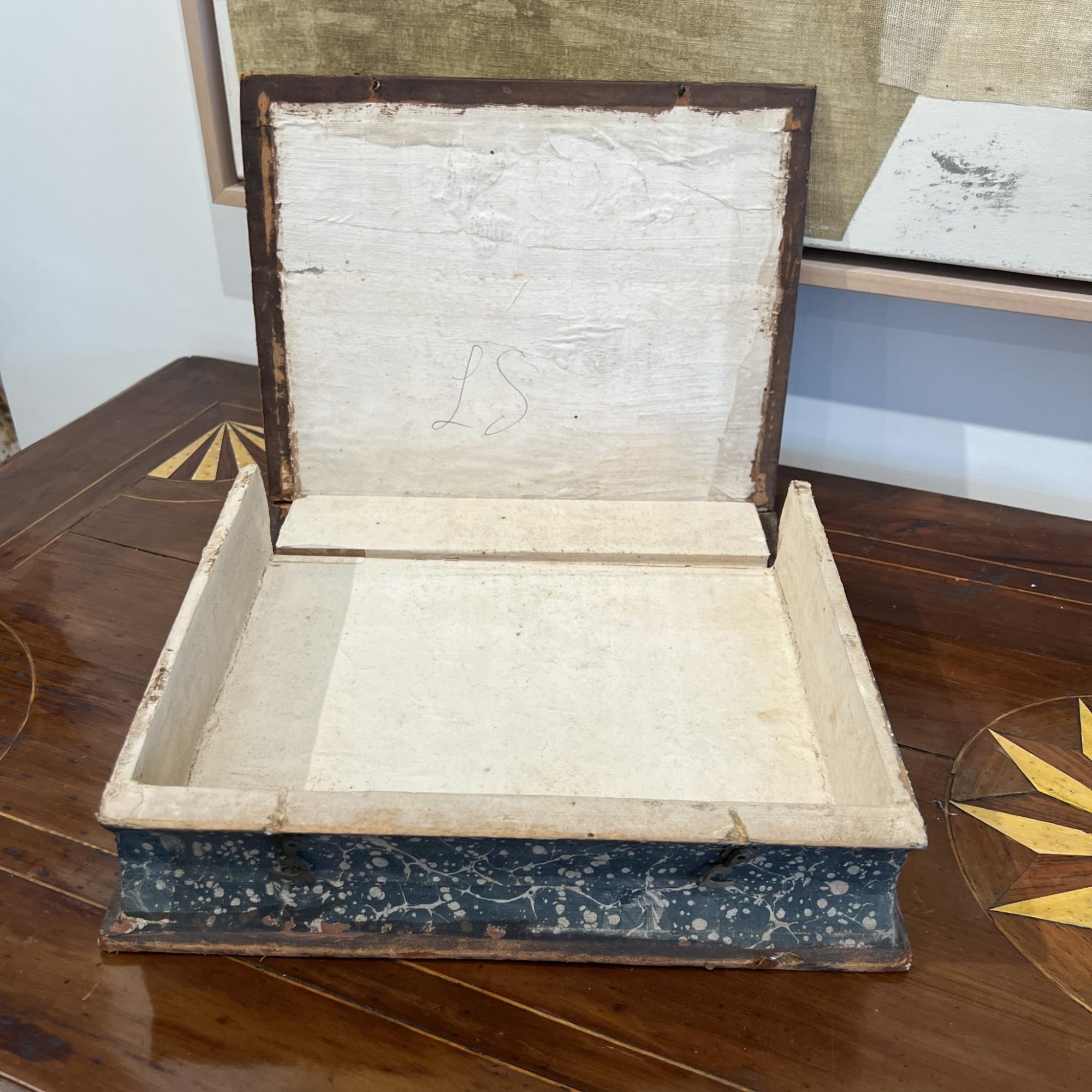 18th Century Louis XVI Set of 5 Live Book Boxes For Sale 1