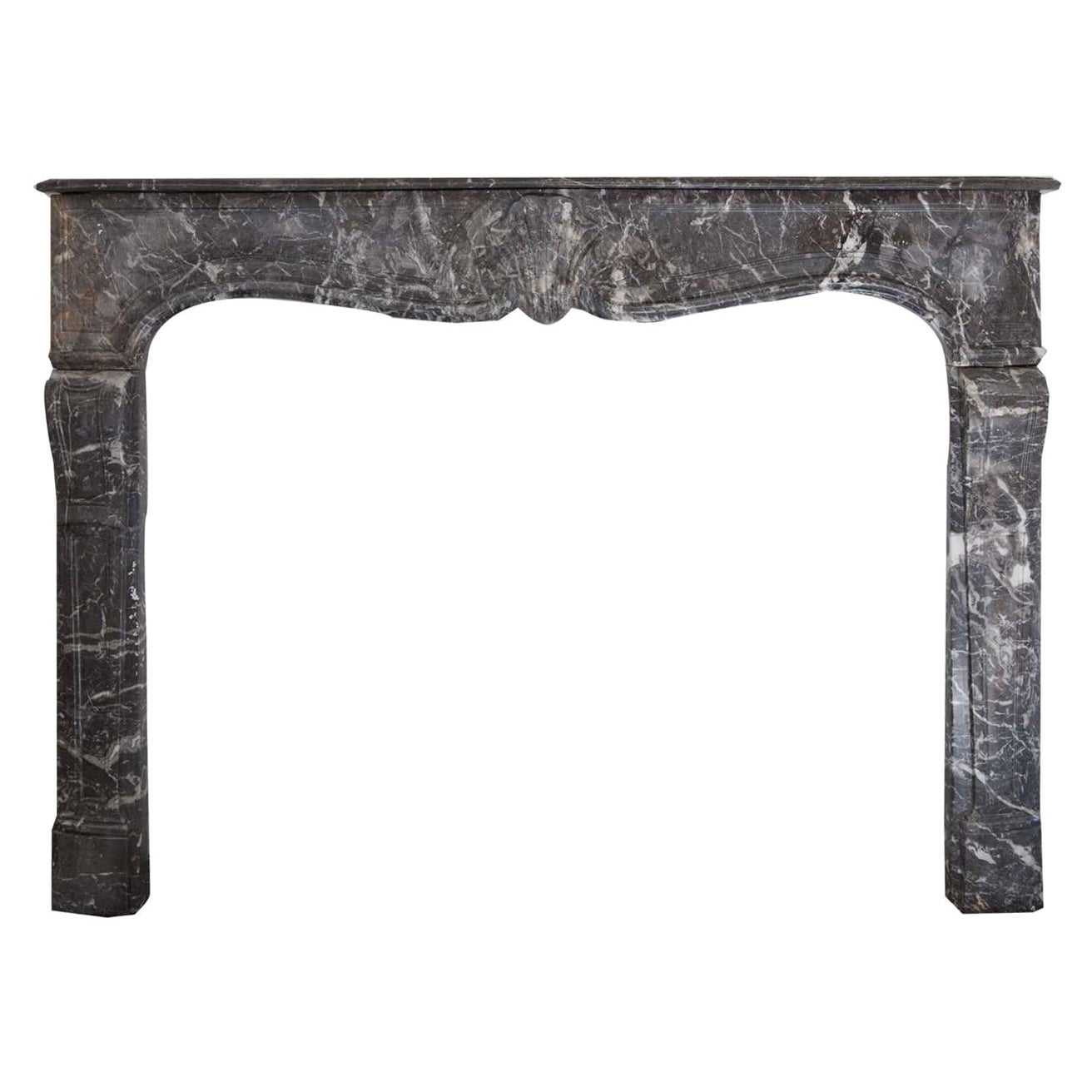 18th Century Louis XVI Style Anne's Marble Fireplace Mantel