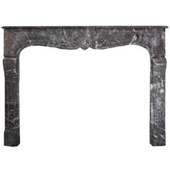 Antique 18th Century Louis XVI Style Anne's Marble Fireplace Mantel