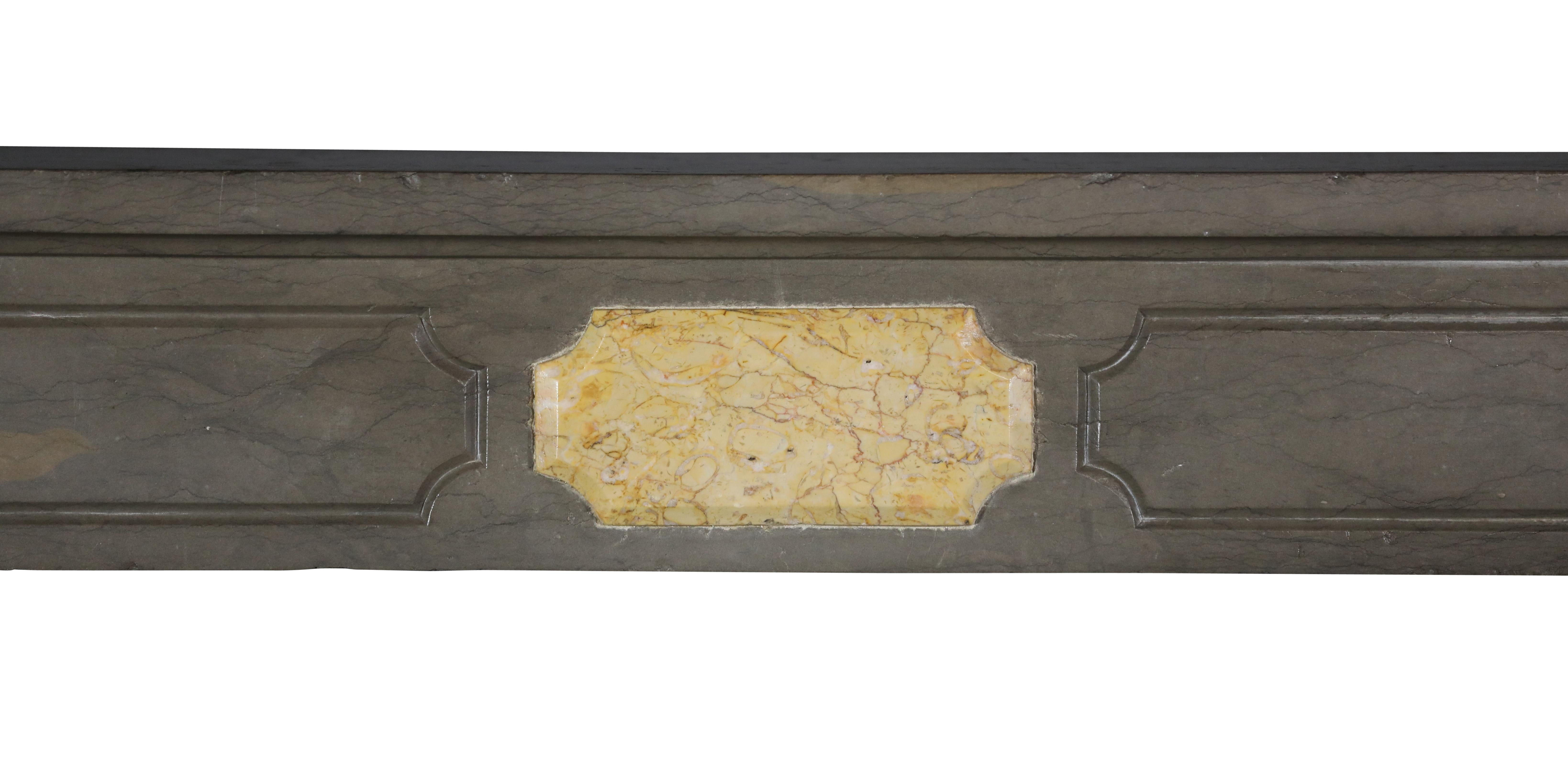 Camino classico in pietra francese del 18° secolo in stile Louis XVI, Classic Mantels in vendita 2