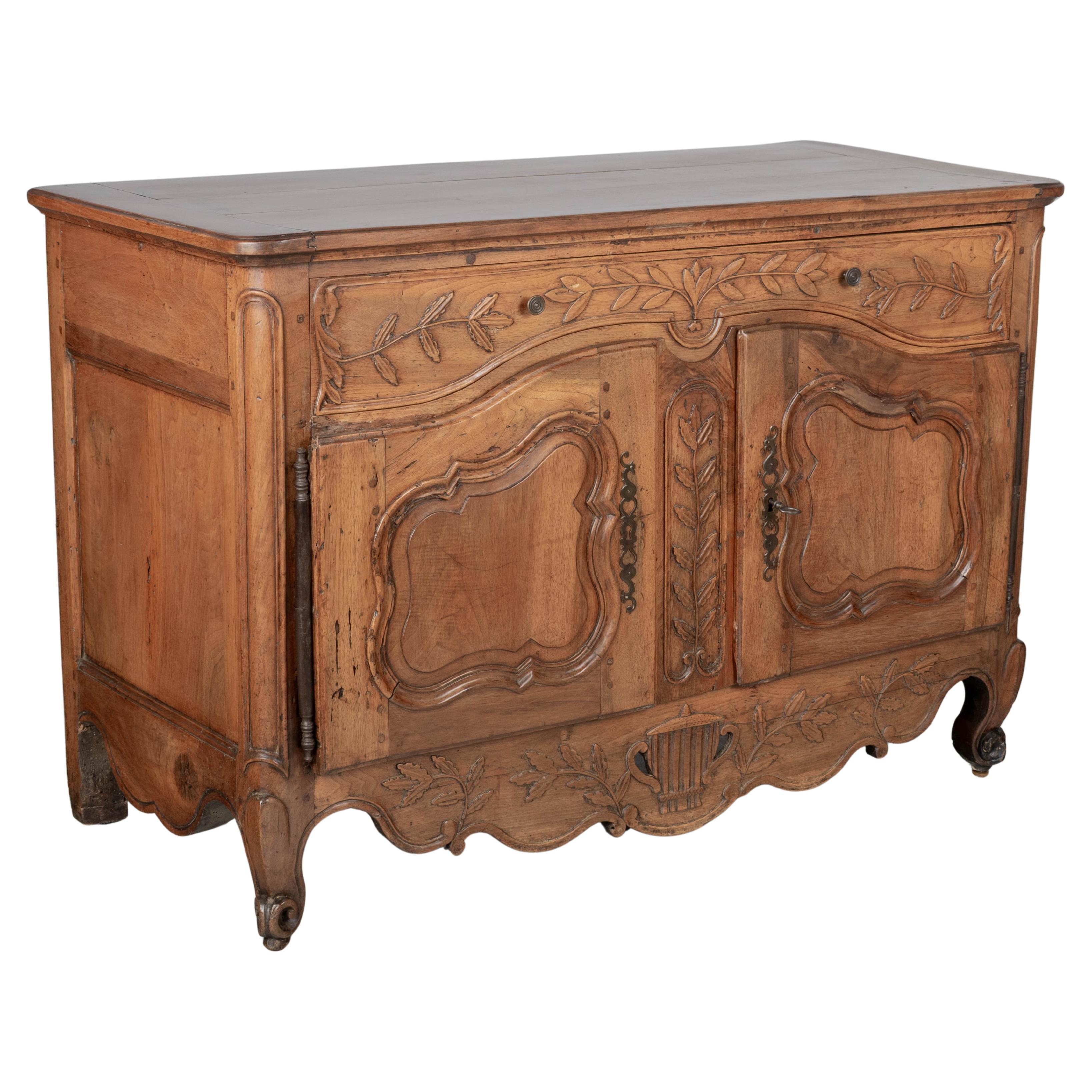 18th Century Louix XV French Provençal Buffet or Sideboard For Sale