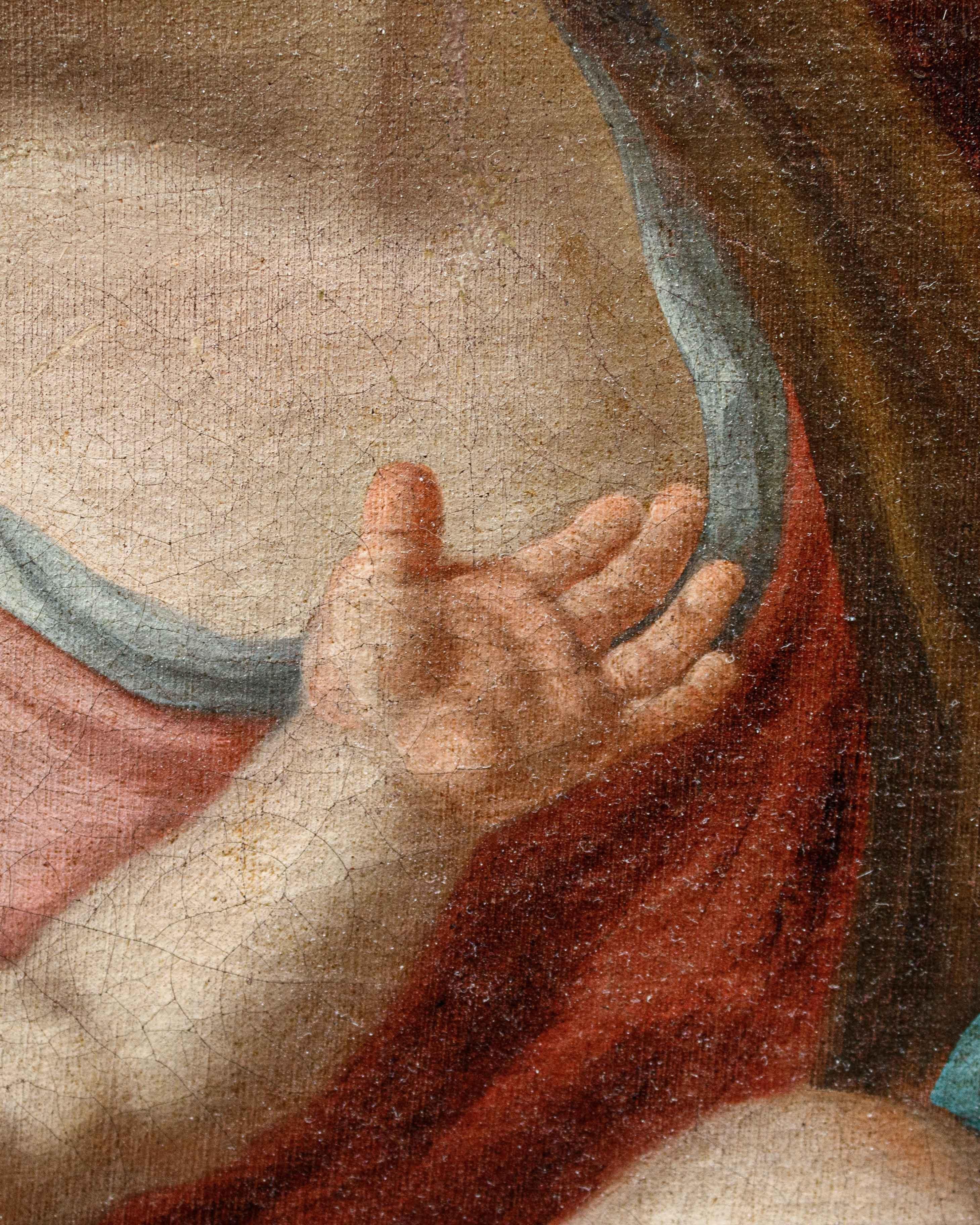18th Century Madonna and Child Oil on Canvas by Pietro Bardellino For ...