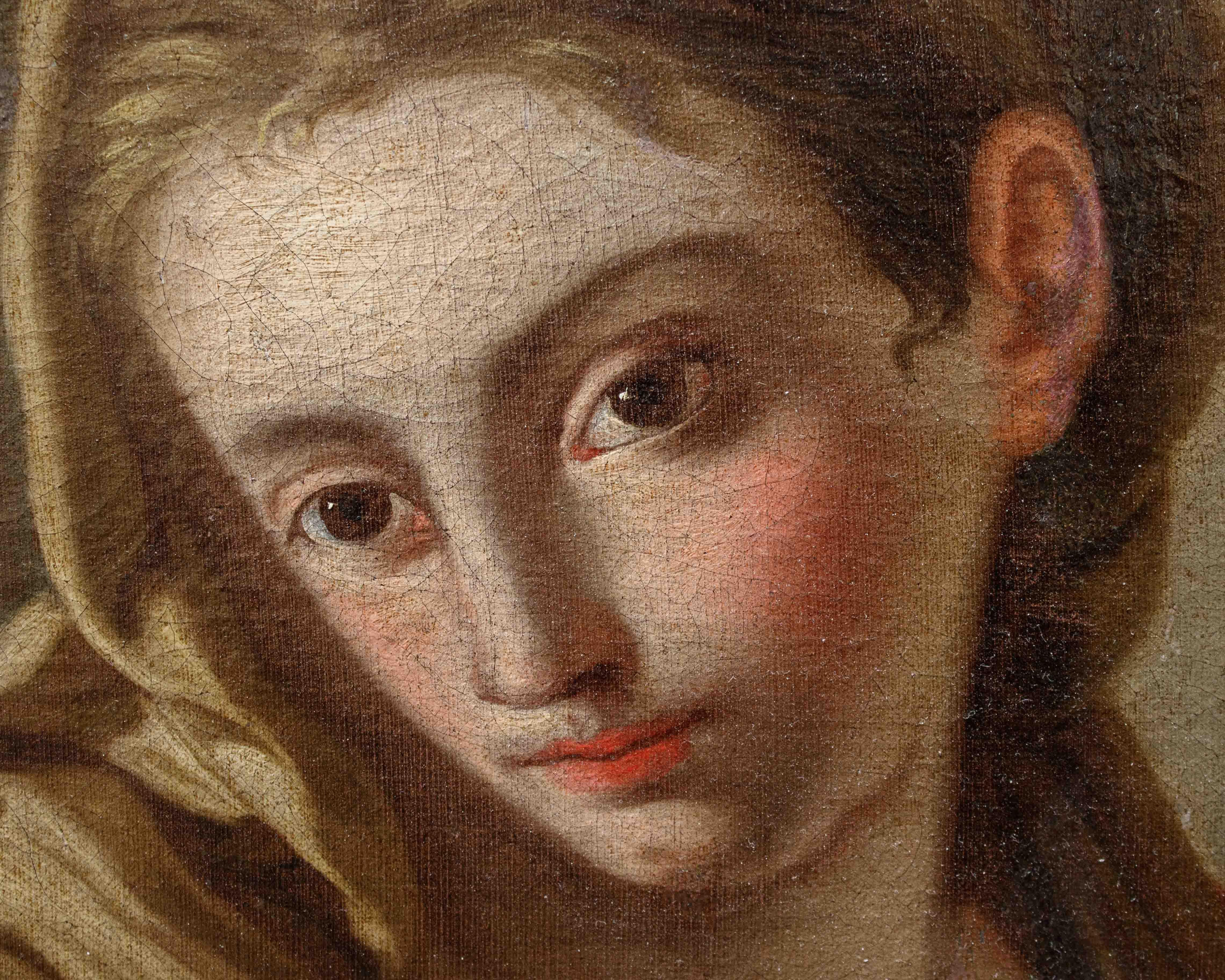 18th Century Madonna and Child Oil on Canvas by Pietro Bardellino For ...