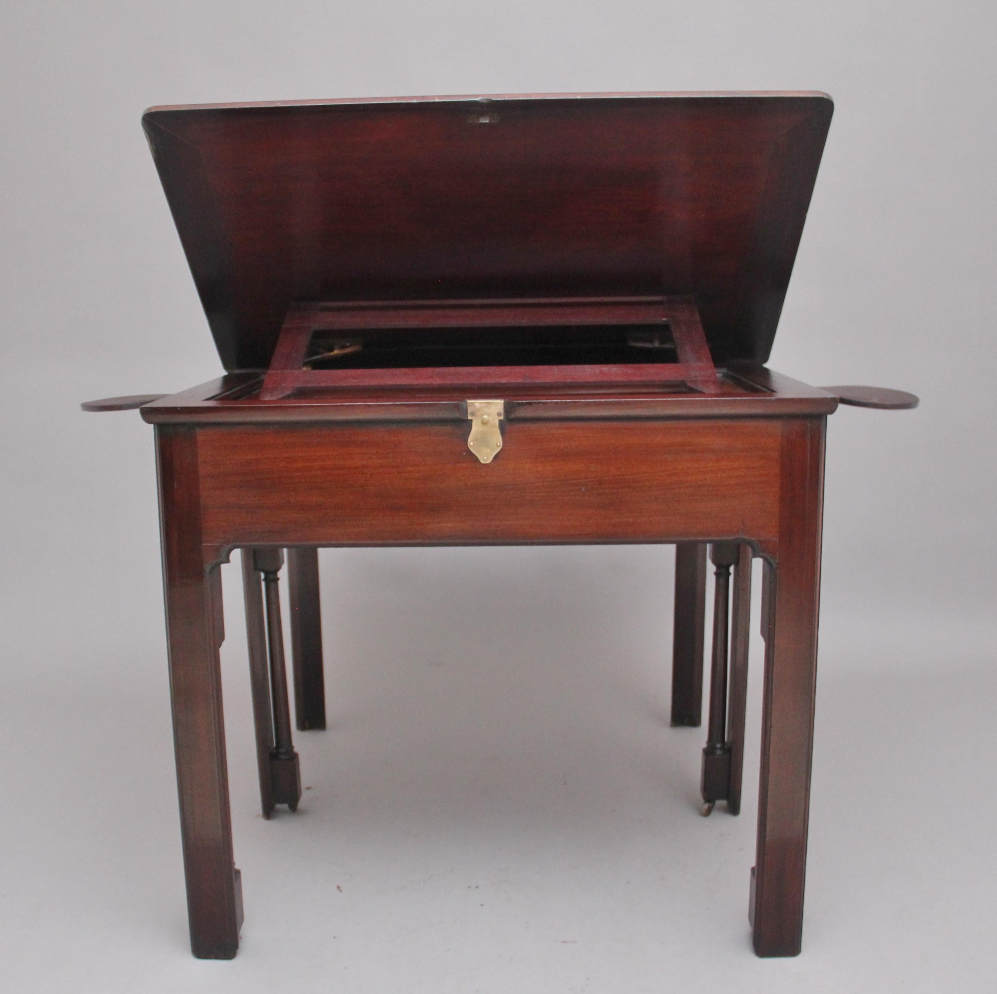 18th Century, Mahogany Architect's Desk 5
