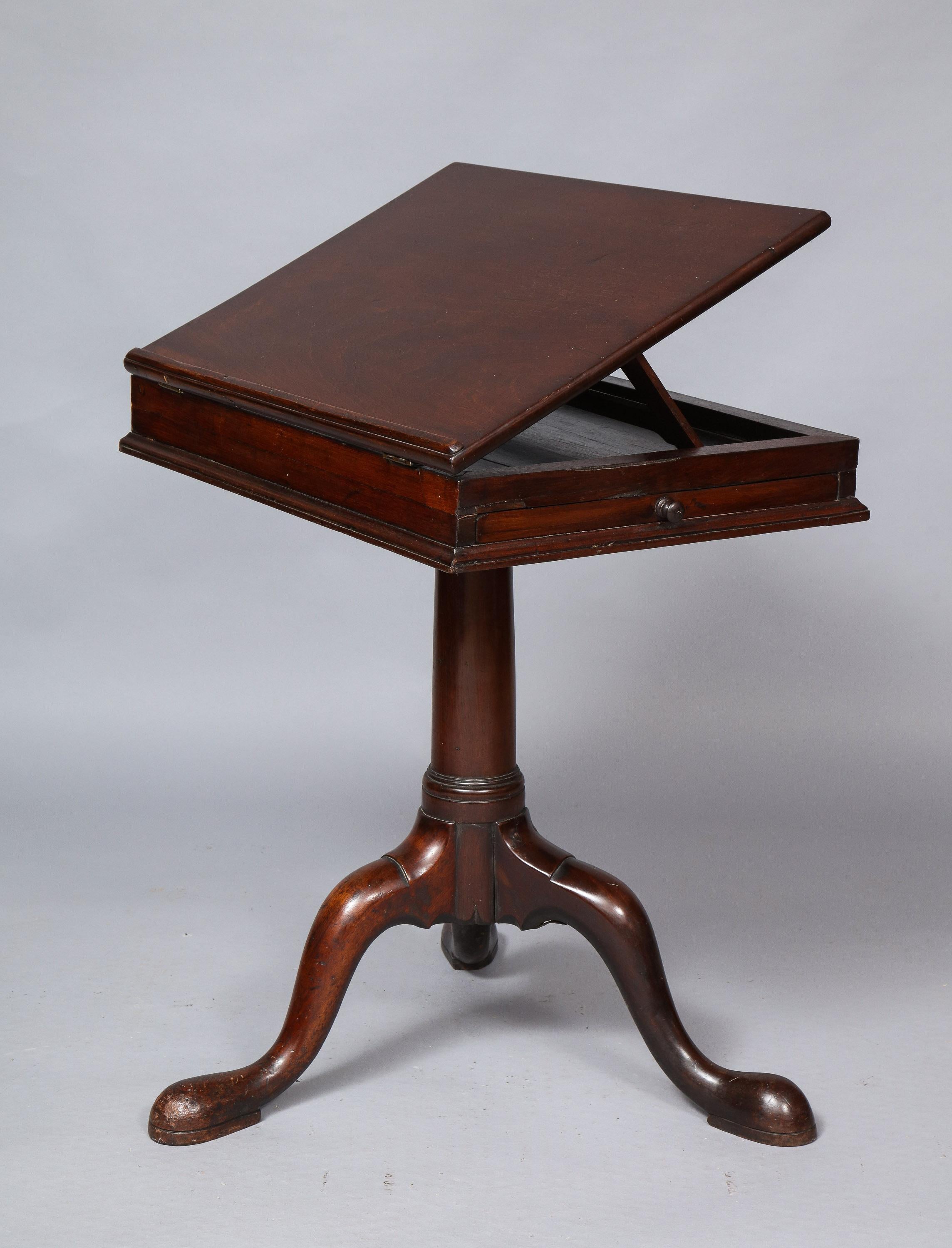 18th Century Mahogany Bookstand 7