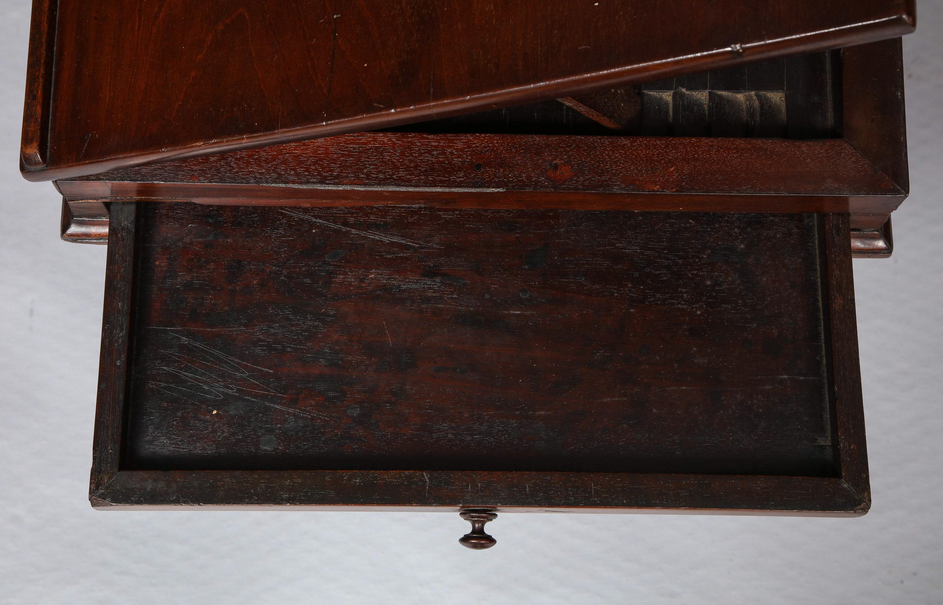 18th Century Mahogany Bookstand 9