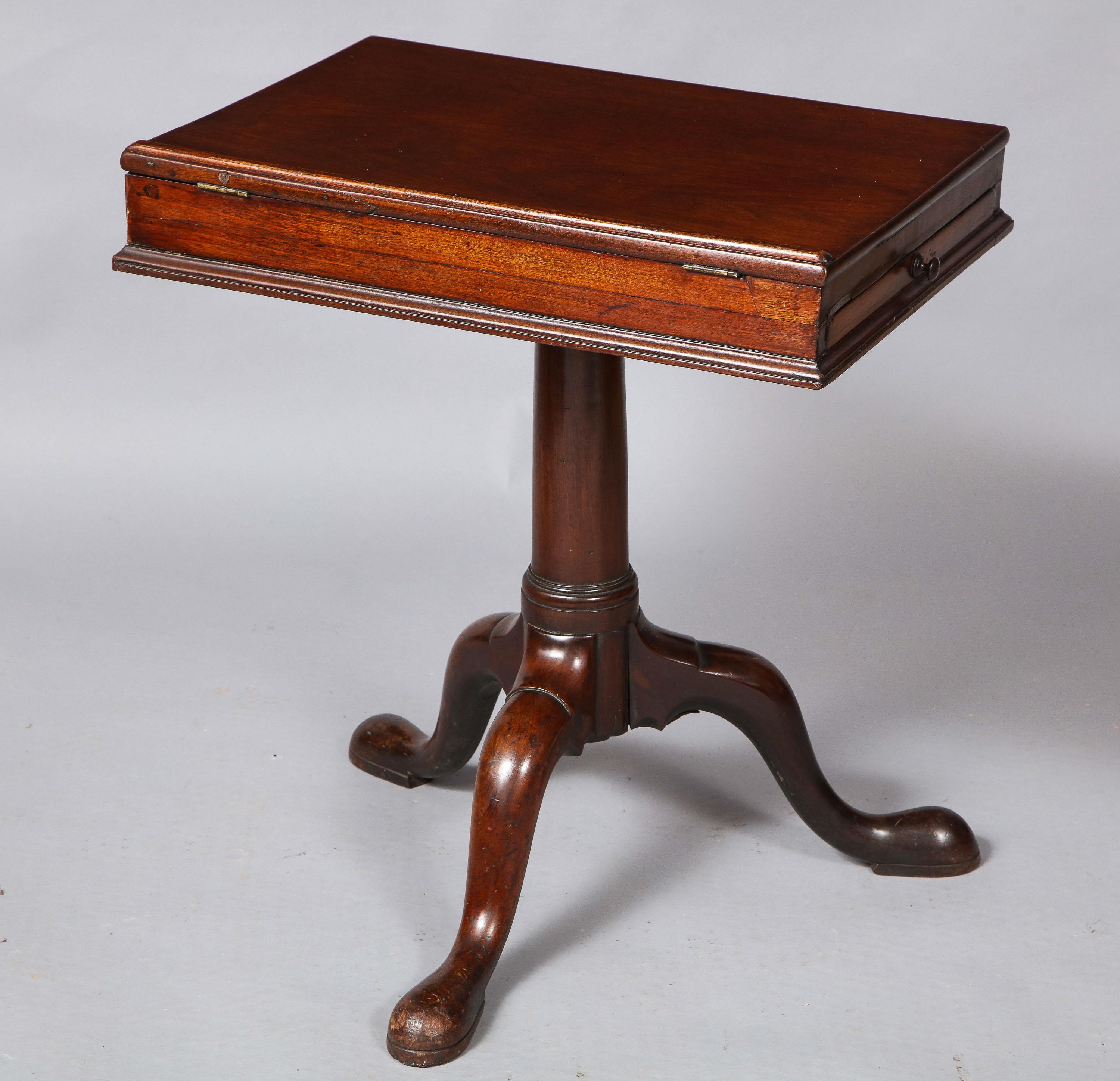 English 18th Century Mahogany Bookstand