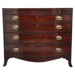 18th Century Mahogany Bowfront Chest