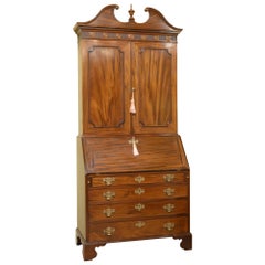 18th Century Mahogany Bureau Bookcase