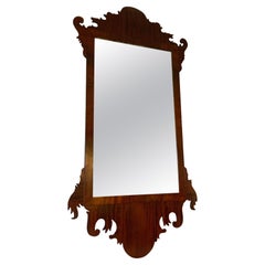 18th Century Mahogany Chippendale Mirror