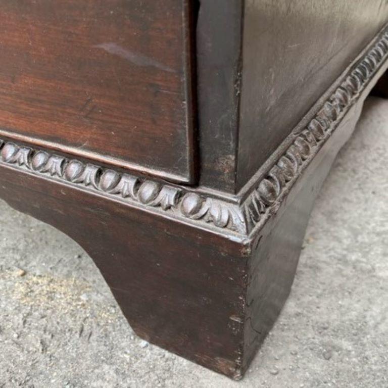 18th Century Mahogany Chippendale-Period Press Cupboard For Sale 3