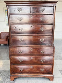 18th Century Mahogany George II Chest of Drawers