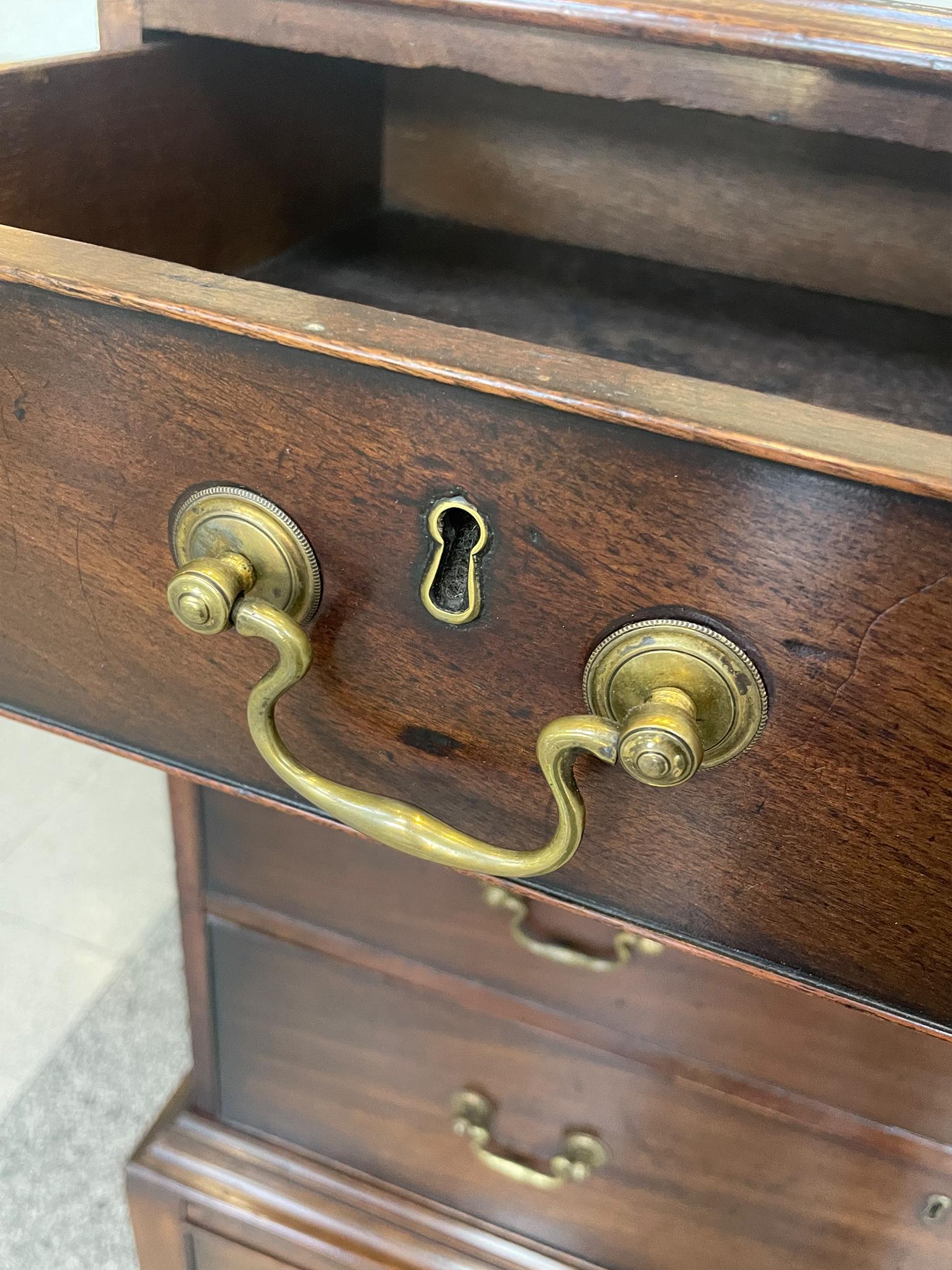 18th Century Mahogany Highboy Chest of Drawers 5