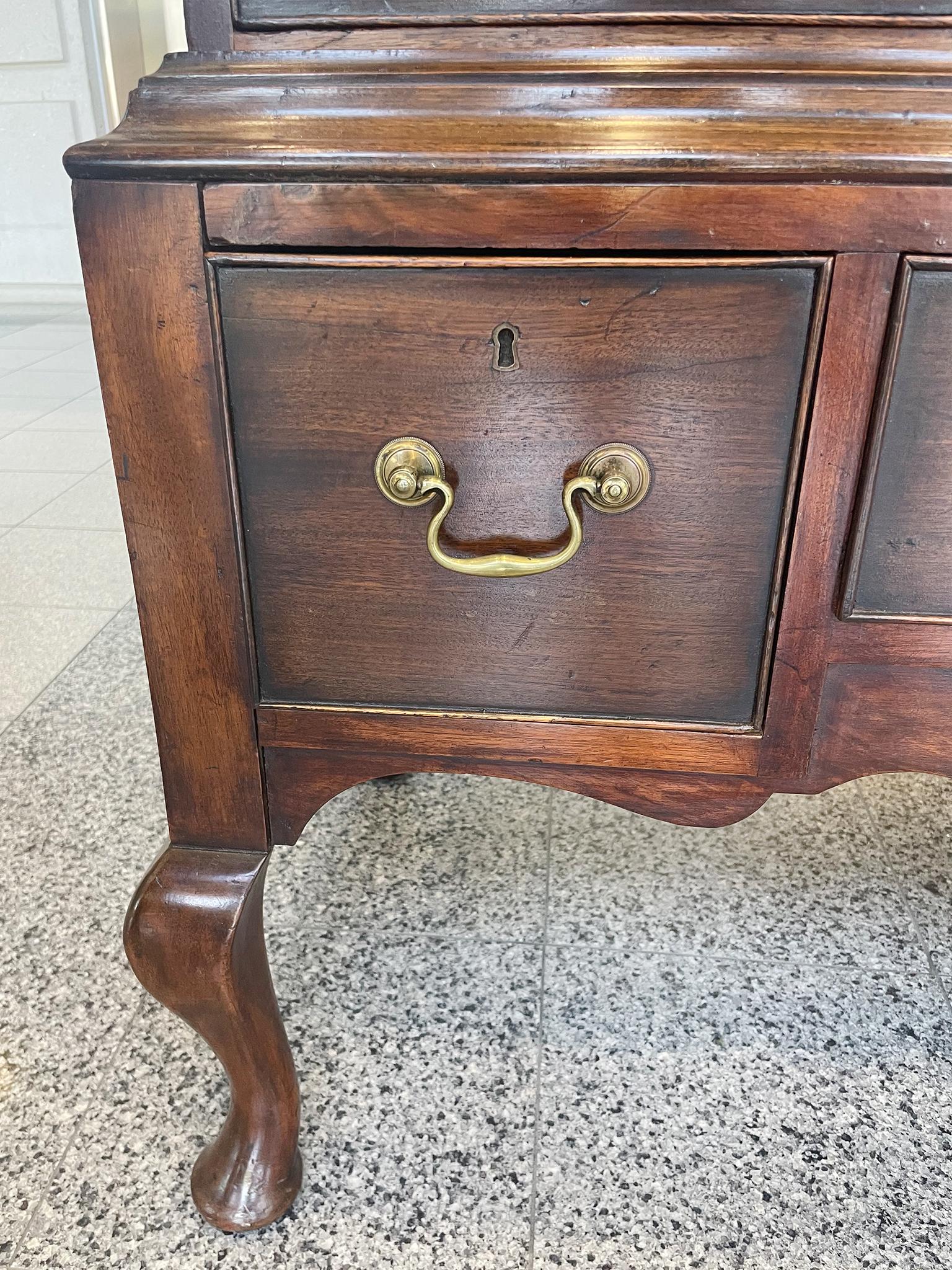 18th Century Mahogany Highboy Chest of Drawers 9