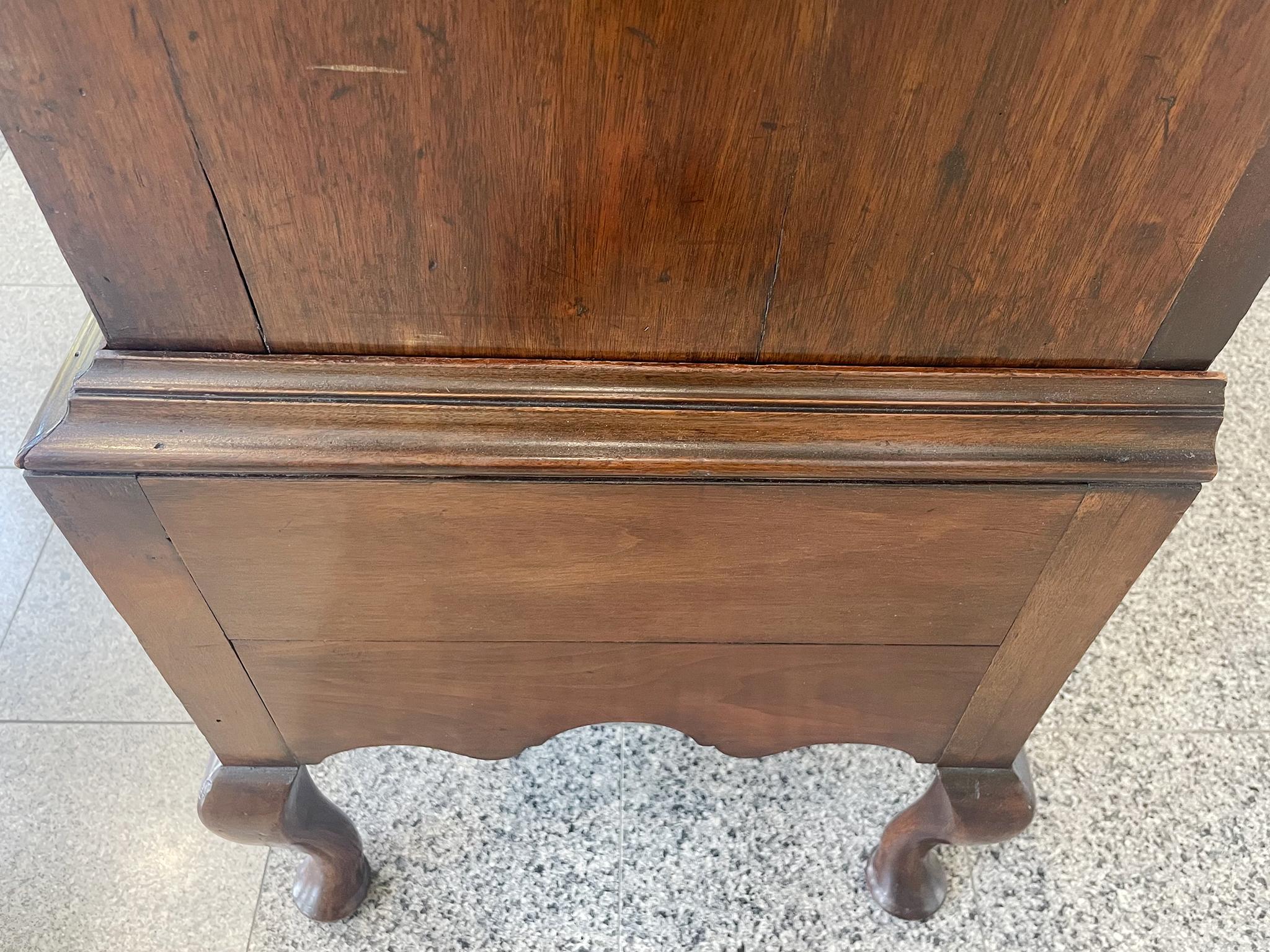 18th Century Mahogany Highboy Chest of Drawers 11