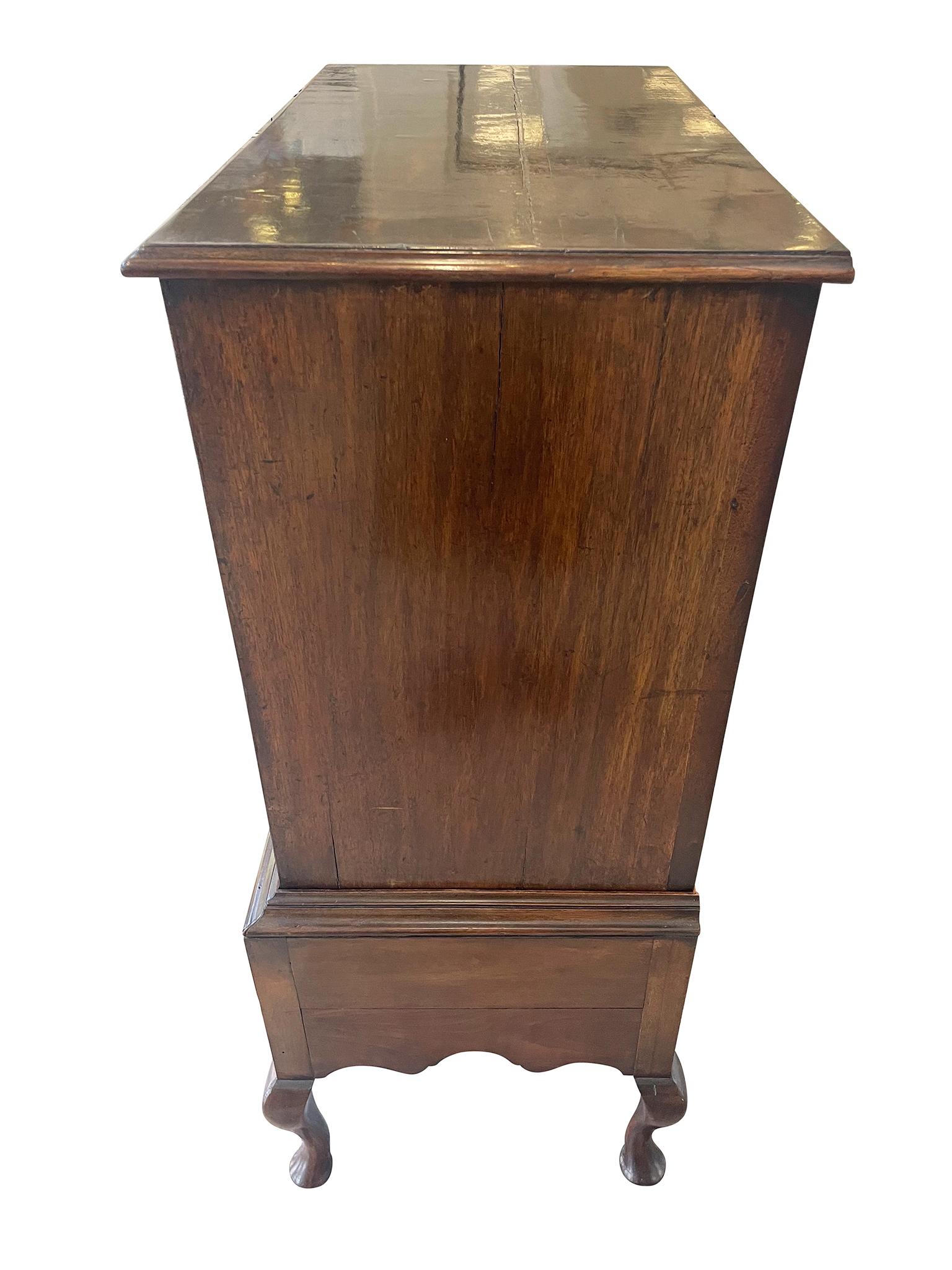 Hand-Crafted 18th Century Mahogany Highboy Chest of Drawers