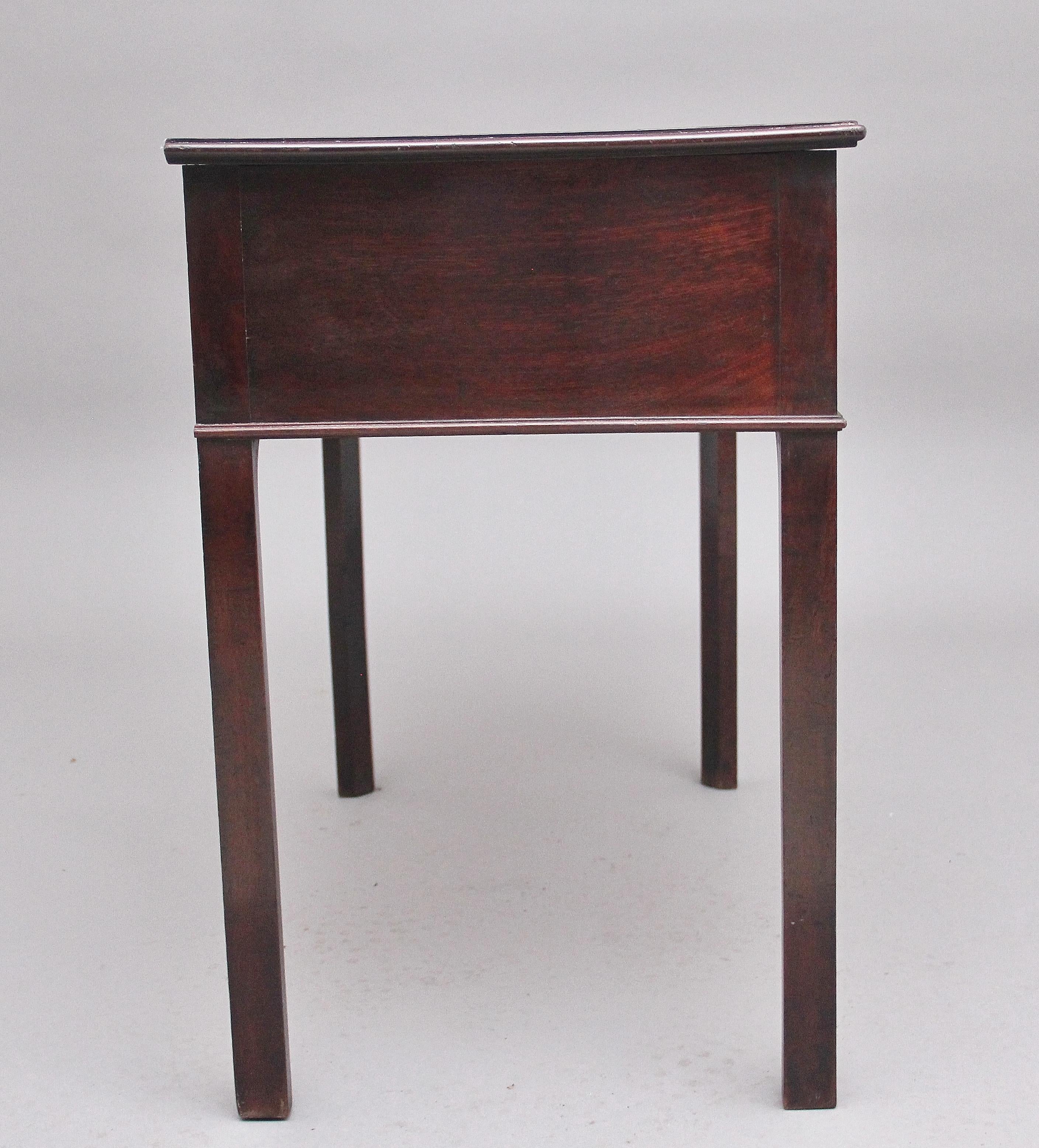 Late 18th Century 18th Century Mahogany Side Table