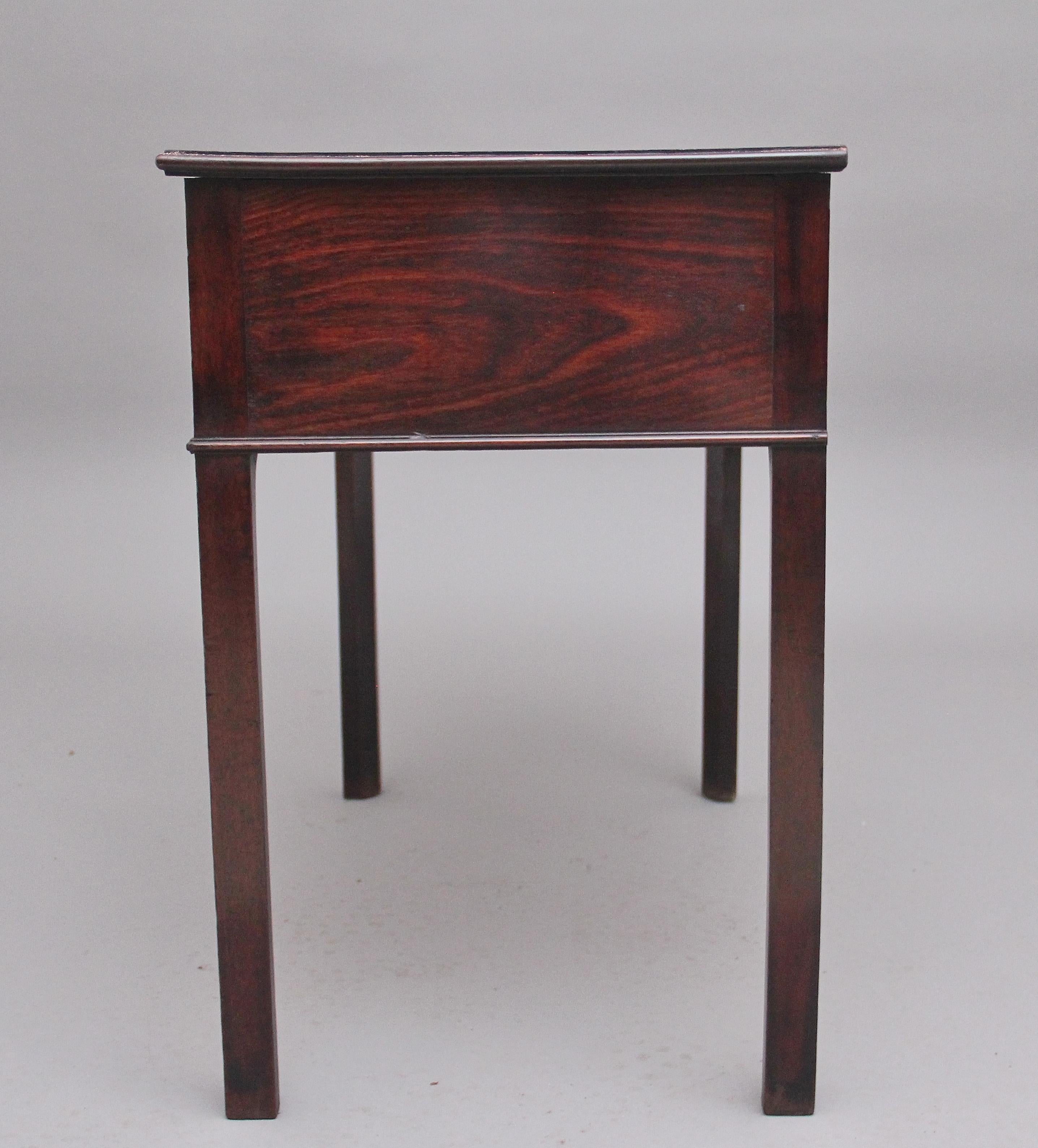 18th Century Mahogany Side Table 2