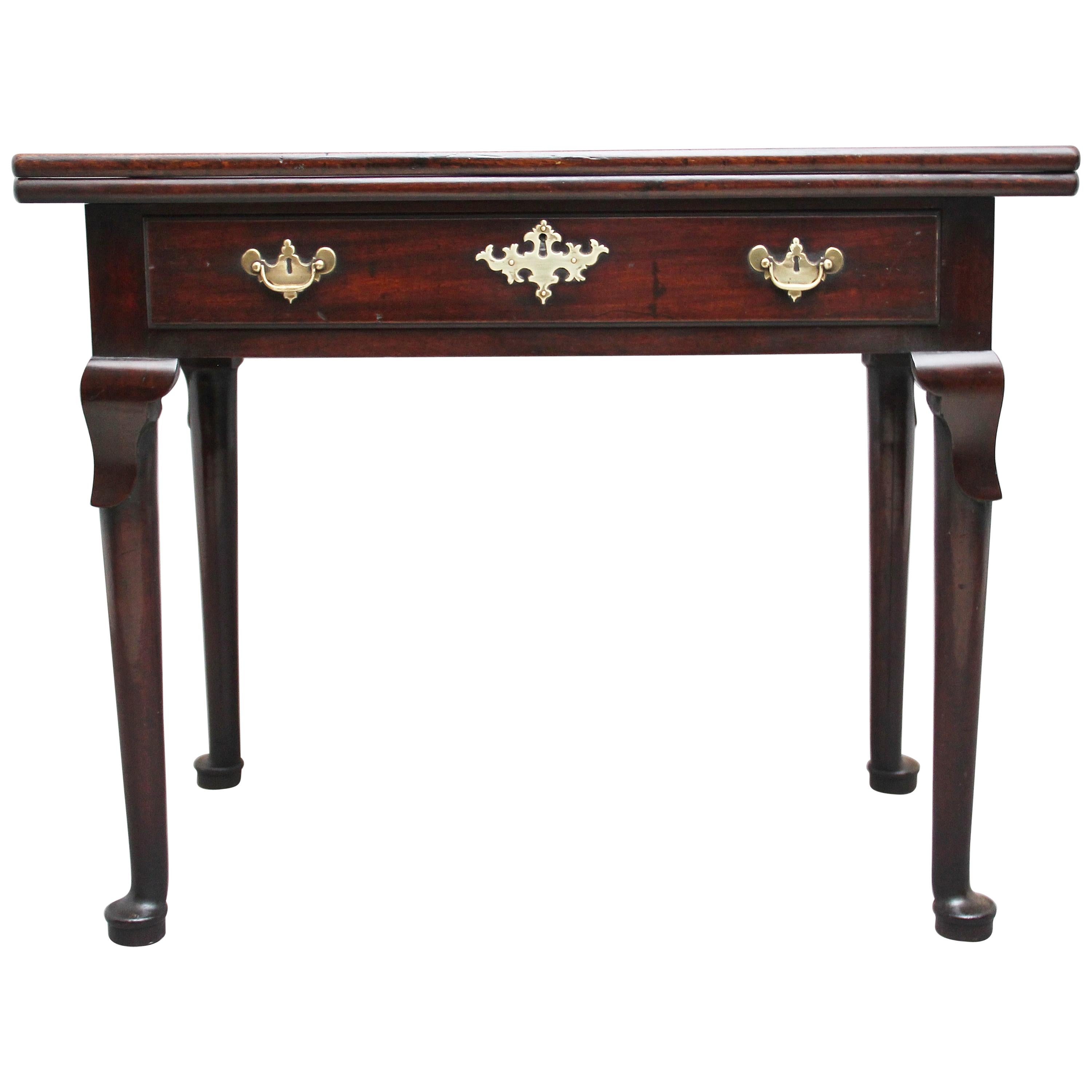 18th Century Mahogany Side Table