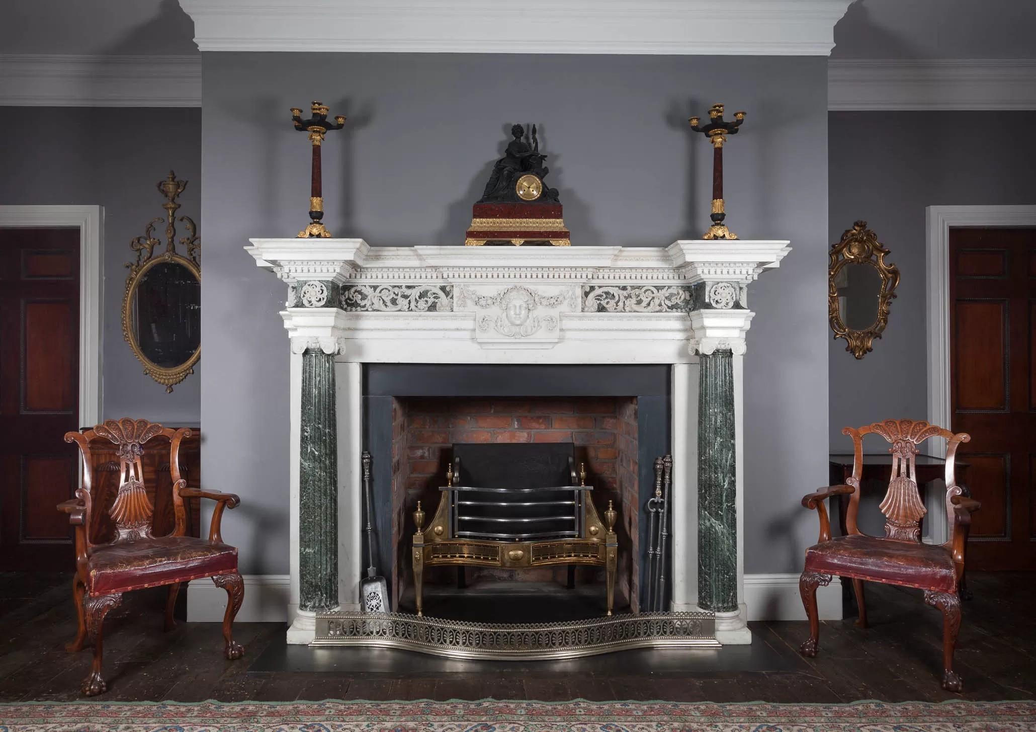 Manopola in marmo del XVIII secolo progettata da Isaac Ware In condizioni buone in vendita a Tyrone, Northern Ireland