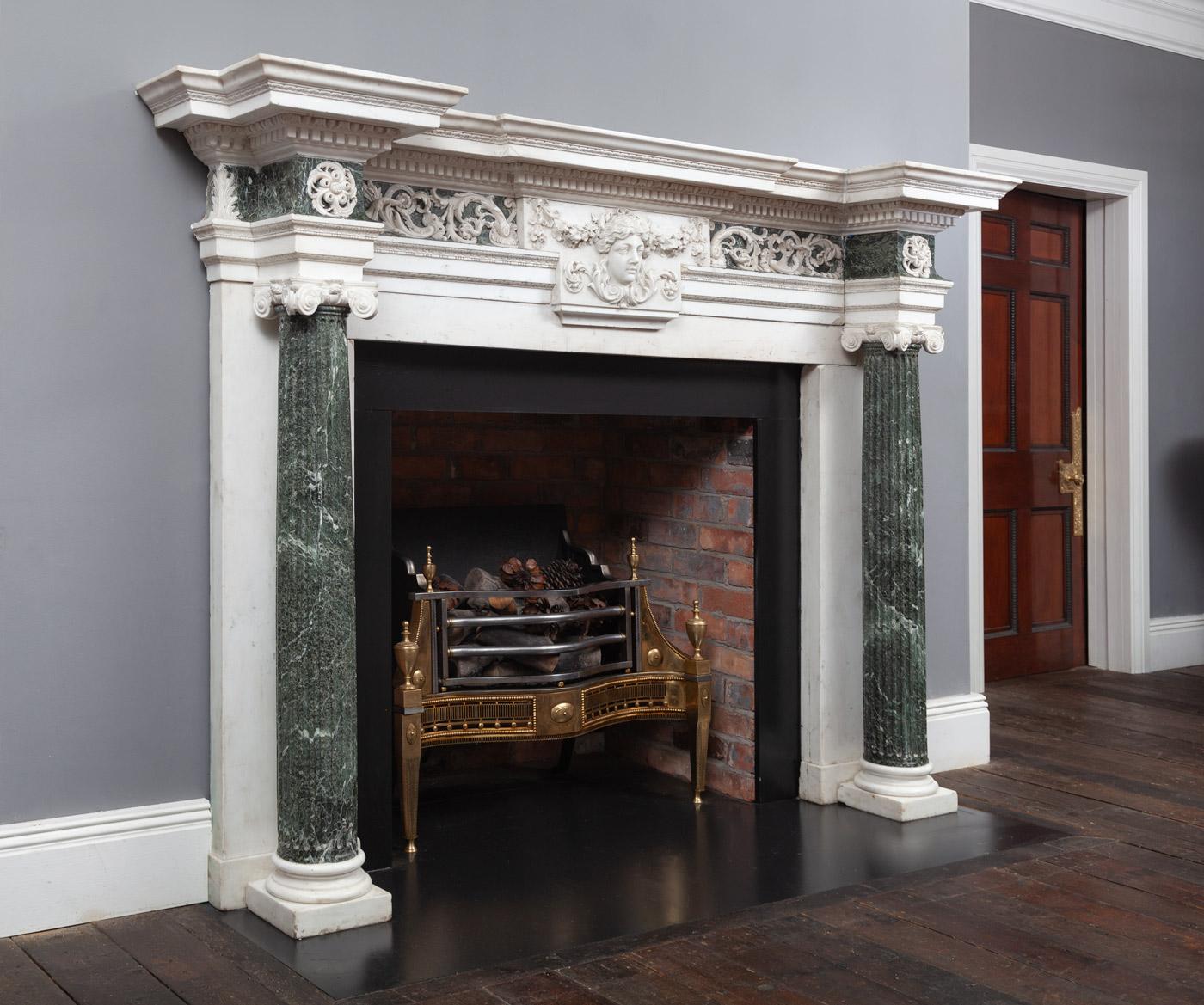 18th Century Marble Mantelpiece Designed by Isaac Ware for Chesterfield House  For Sale 2