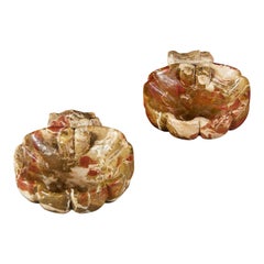 18th Century Marble Scallop Shell Basin