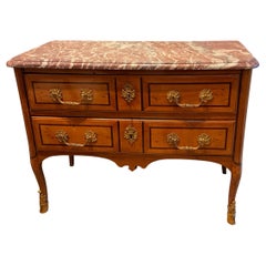 18th Century Marble Top French Commode