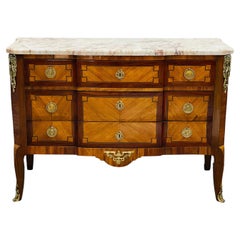 18th Century Marble Top Louis XVI Commode 