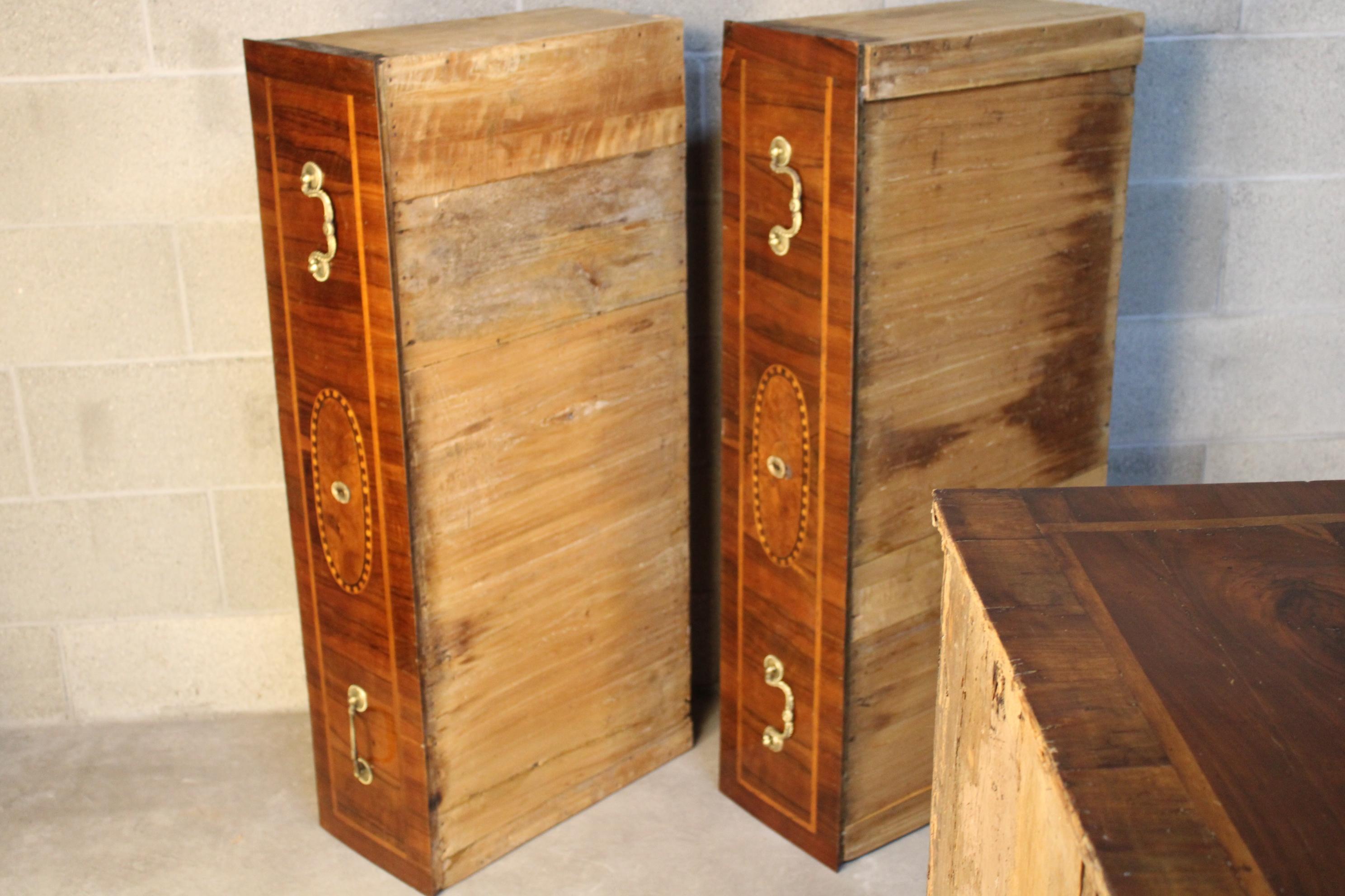 18th Century and Earlier 18th century Louis XVI period French Marquetry Dresser