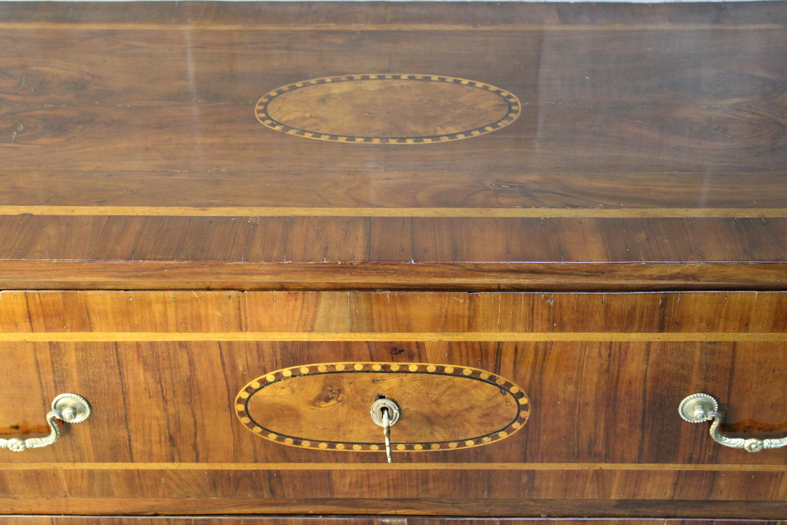 18th century Louis XVI period French Marquetry Dresser 4