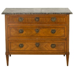 Antique 18th Century Marquetry Commode