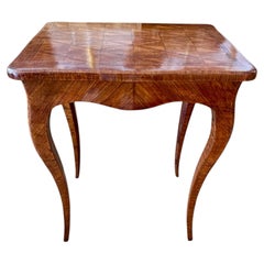 18th Century marquetry table by Pierre Denizot