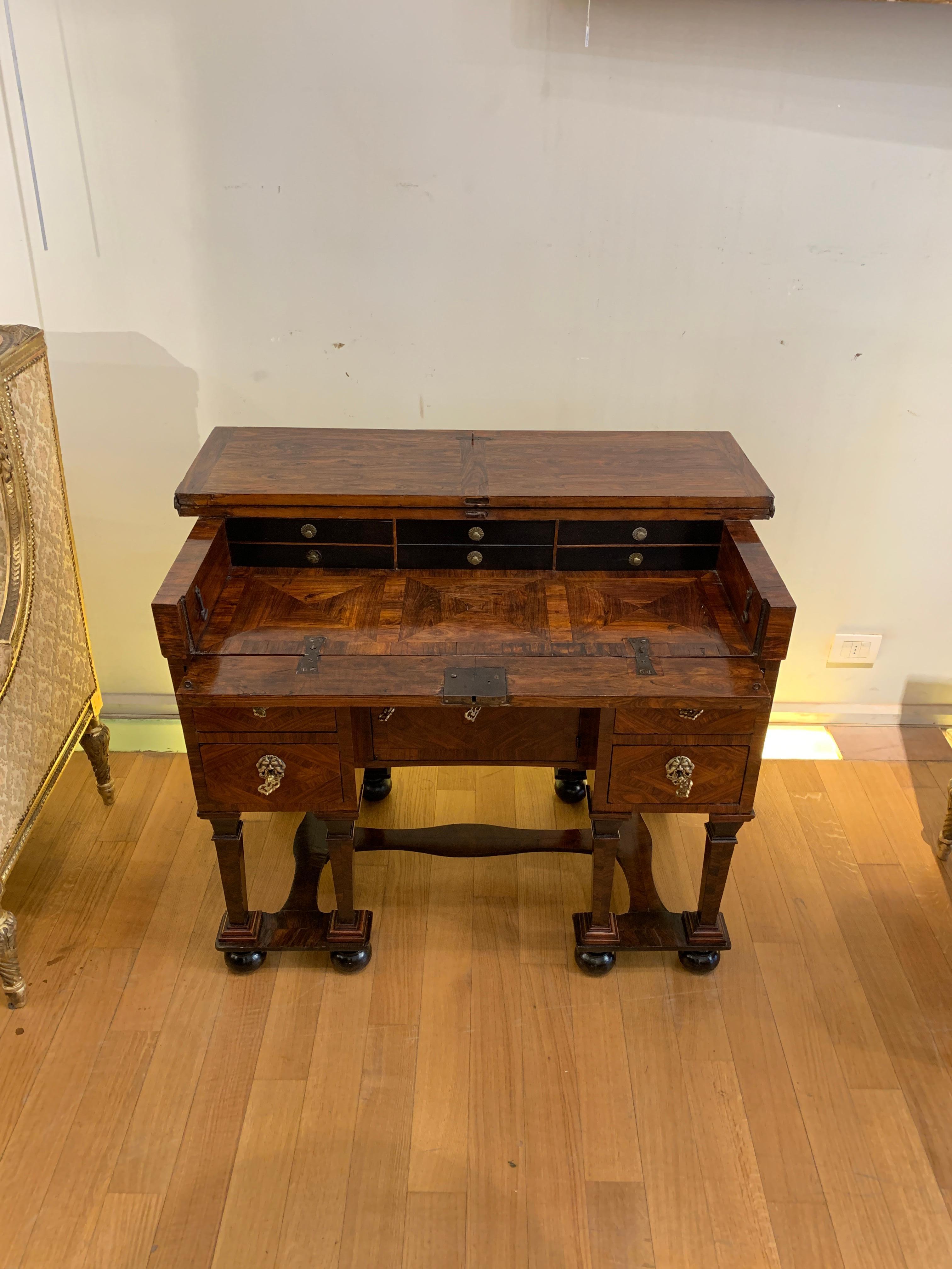 Wood 18th CENTURY MAZZARINO TYPE WRITING DESK