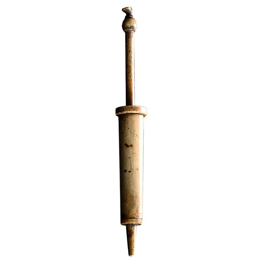 18th Century Medical Syringe  For Sale