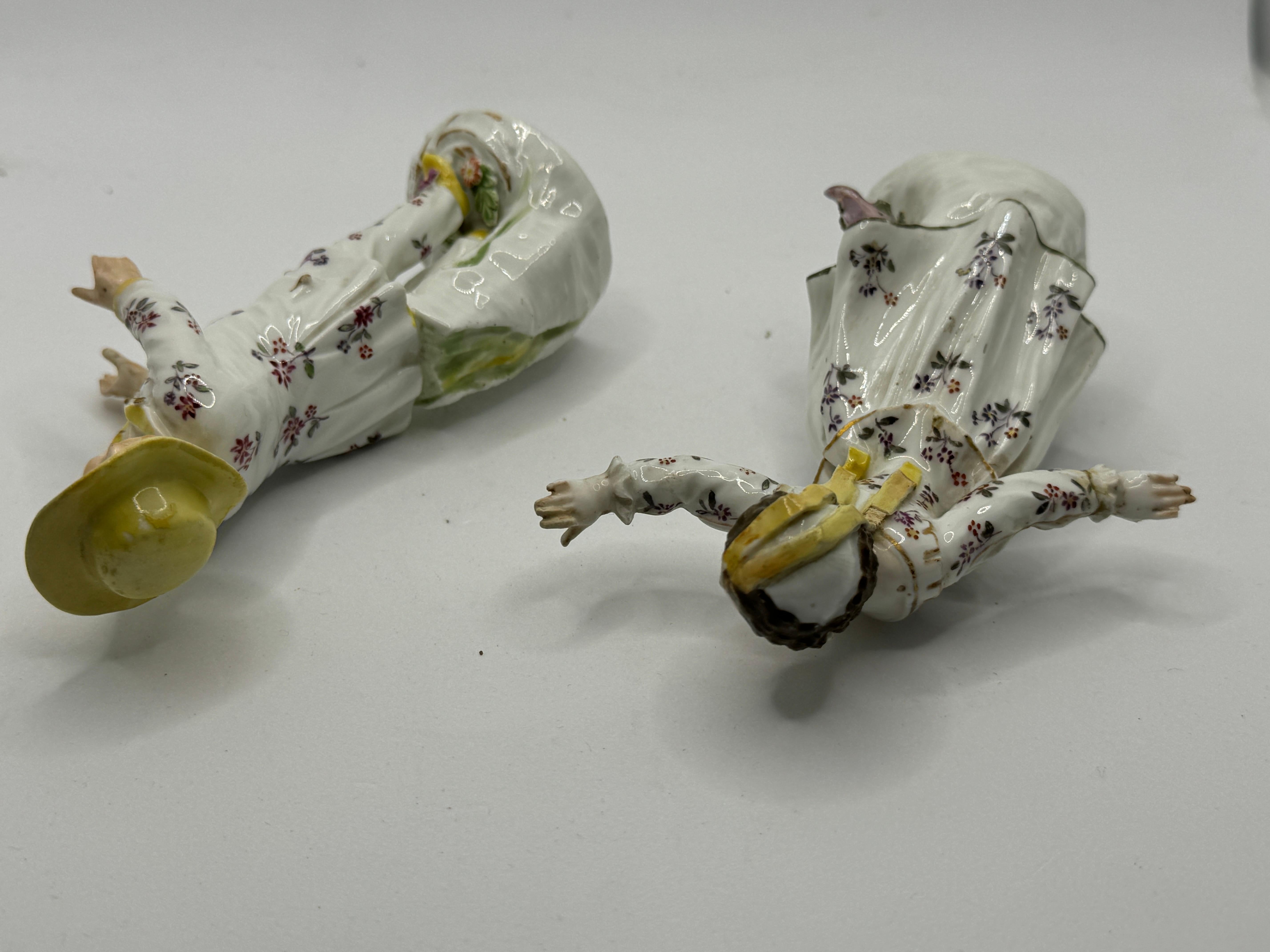 Figure di Meissen del XVIII secolo 