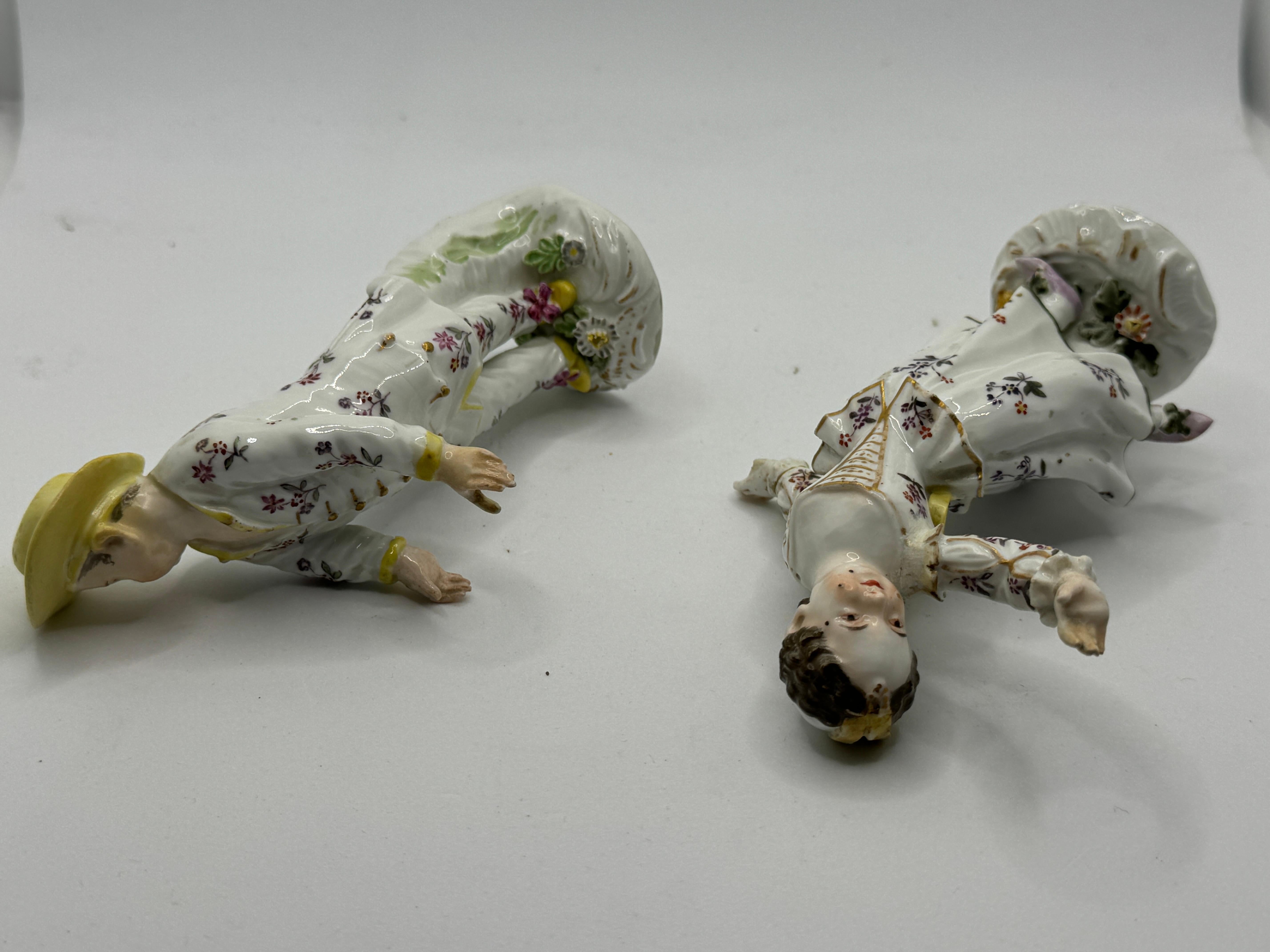 Figure di Meissen del XVIII secolo 